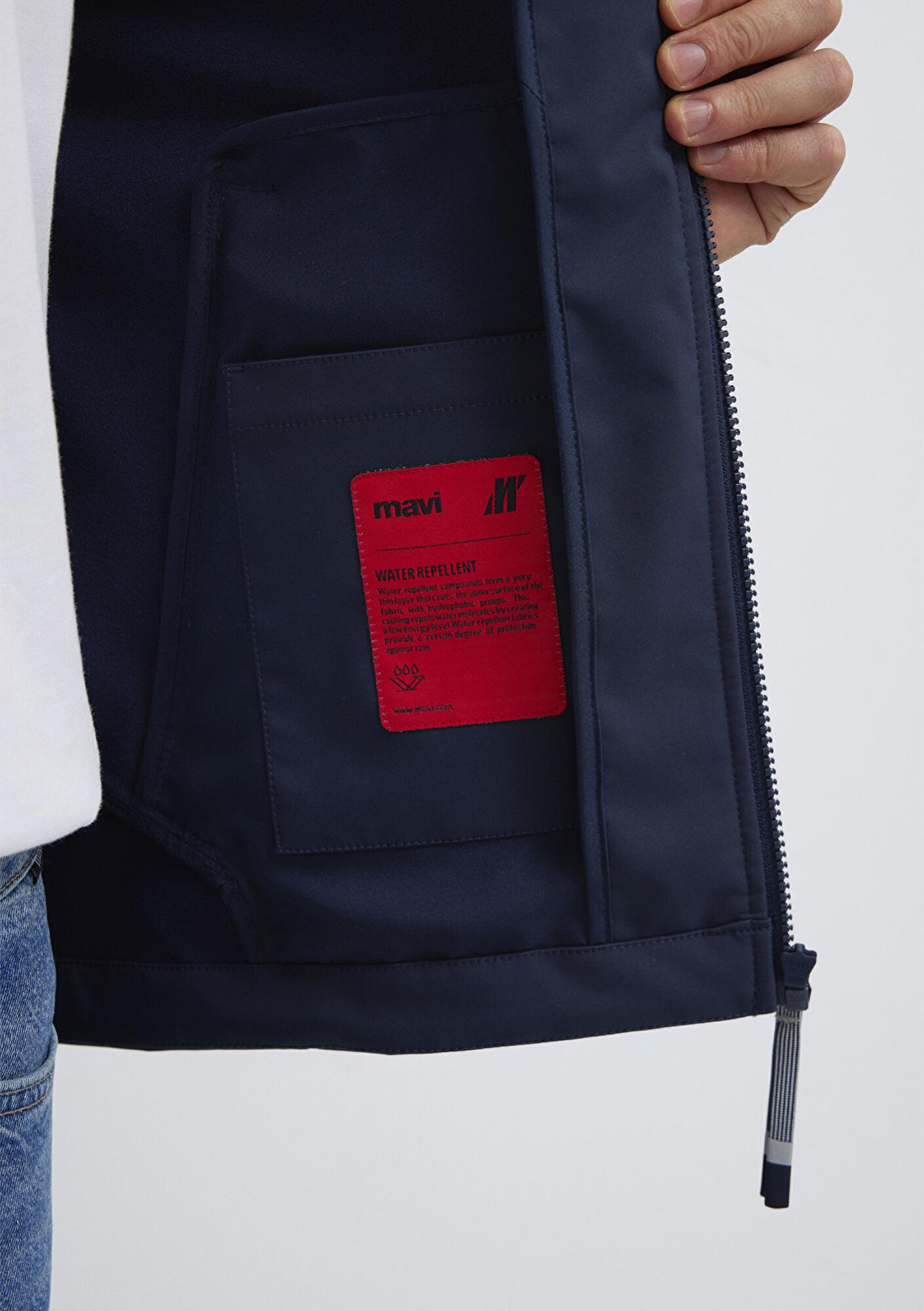 Mavi Kapüşonulu Lacivert Ceket Regular Fit / Normal Kesim 0110763-86623