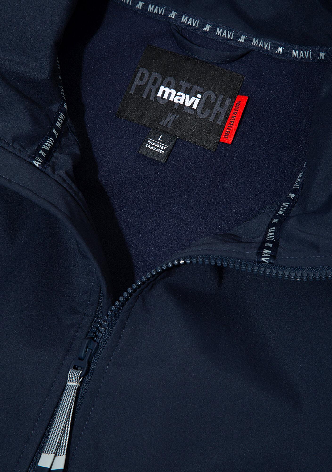 Mavi Kapüşonulu Lacivert Ceket Regular Fit / Normal Kesim 0110763-86623