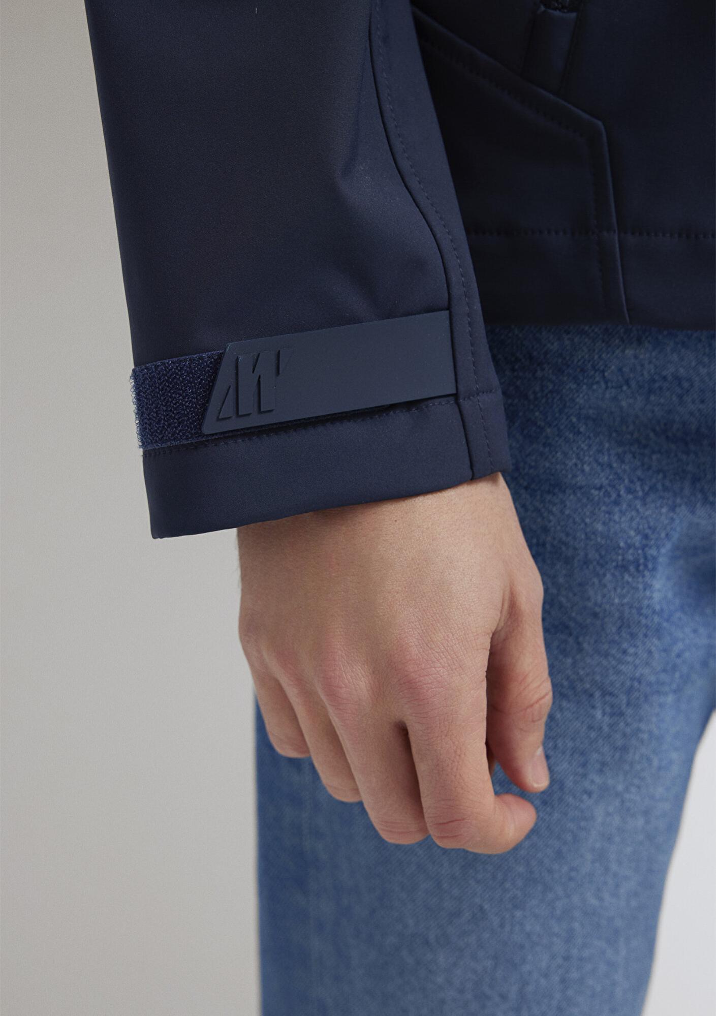 Mavi Kapüşonulu Lacivert Ceket Regular Fit / Normal Kesim 0110763-86623