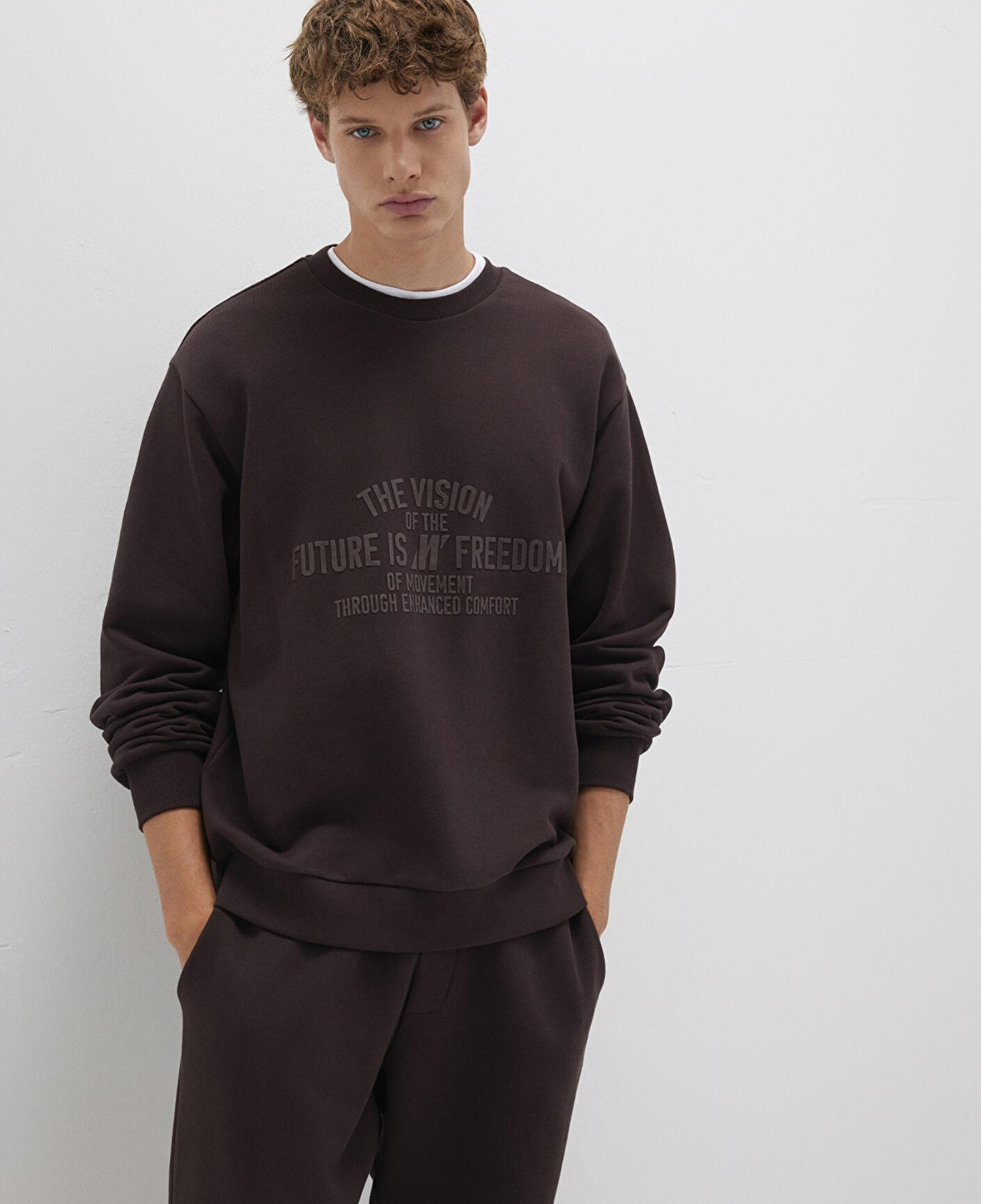 Mavi Mavi Pro Kahverengi Sweatshirt 0S10512-88083