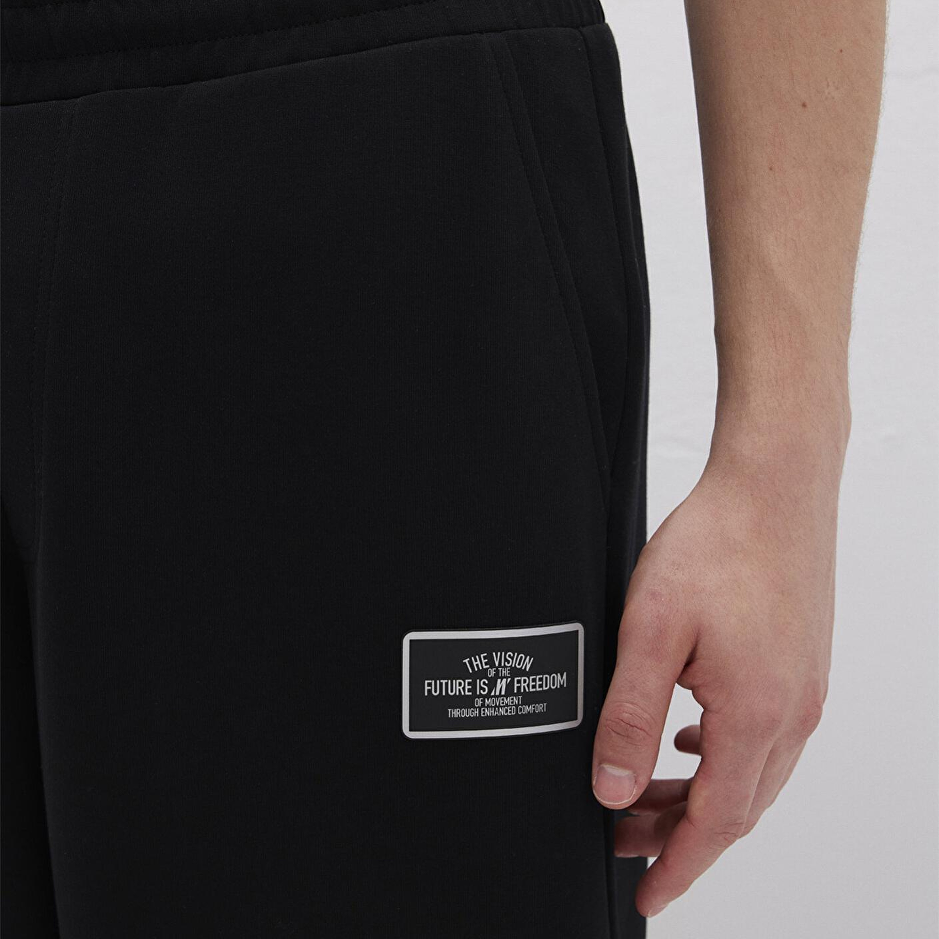 Mavi Siyah Örme İnterlok Pantolon 0010546-900