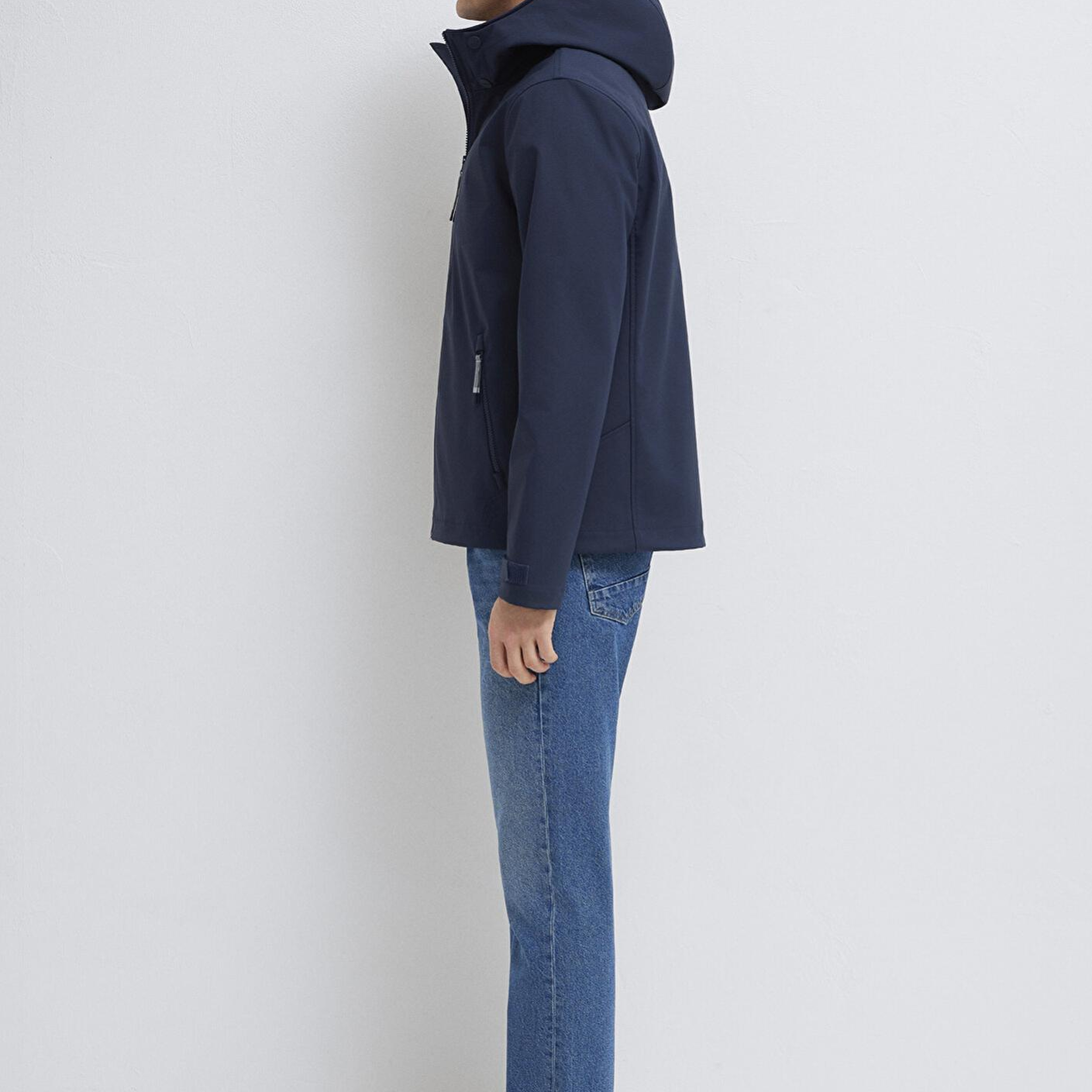 Mavi Kapüşonulu Lacivert Ceket Regular Fit / Normal Kesim 0110763-86623