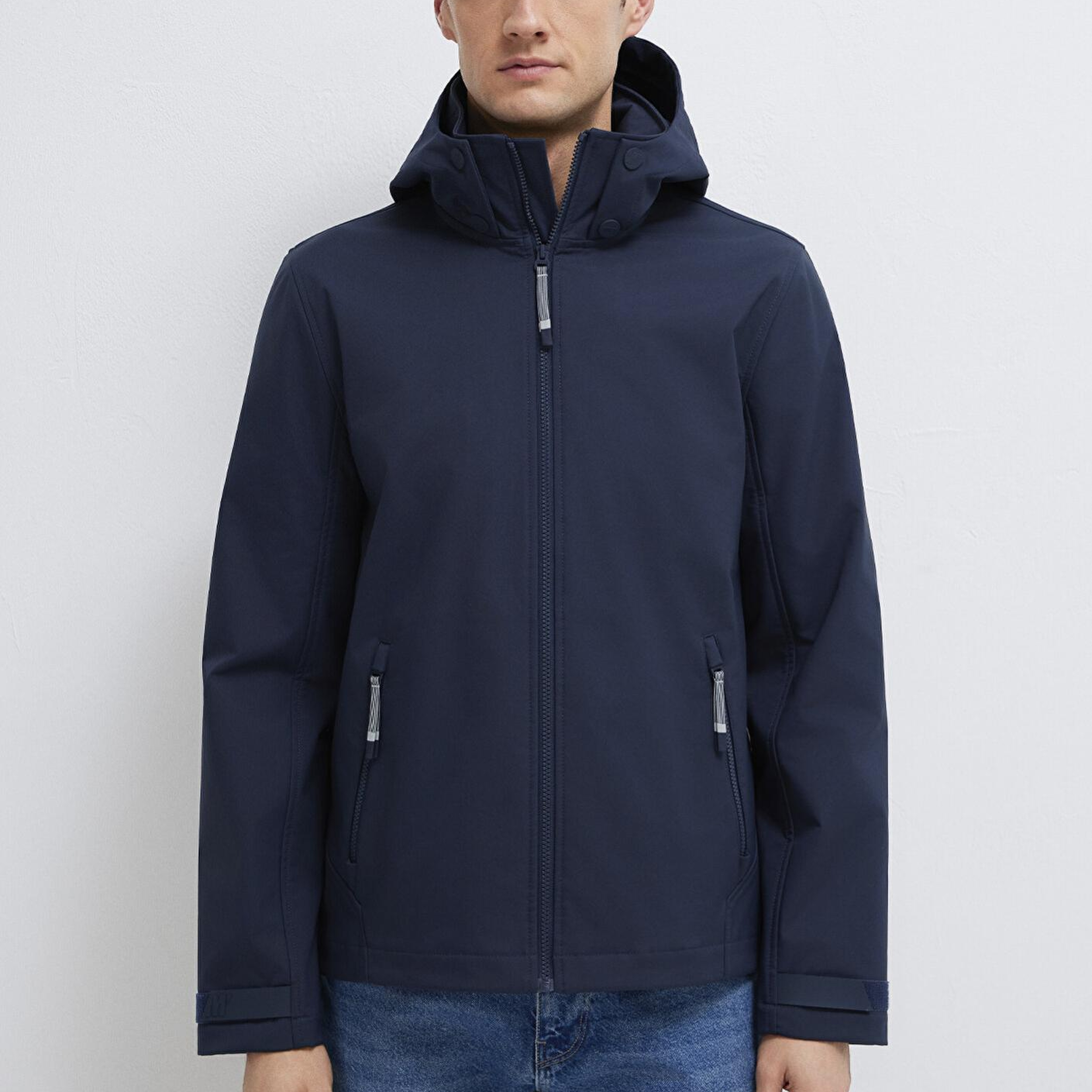 Mavi Kapüşonulu Lacivert Ceket Regular Fit / Normal Kesim 0110763-86623