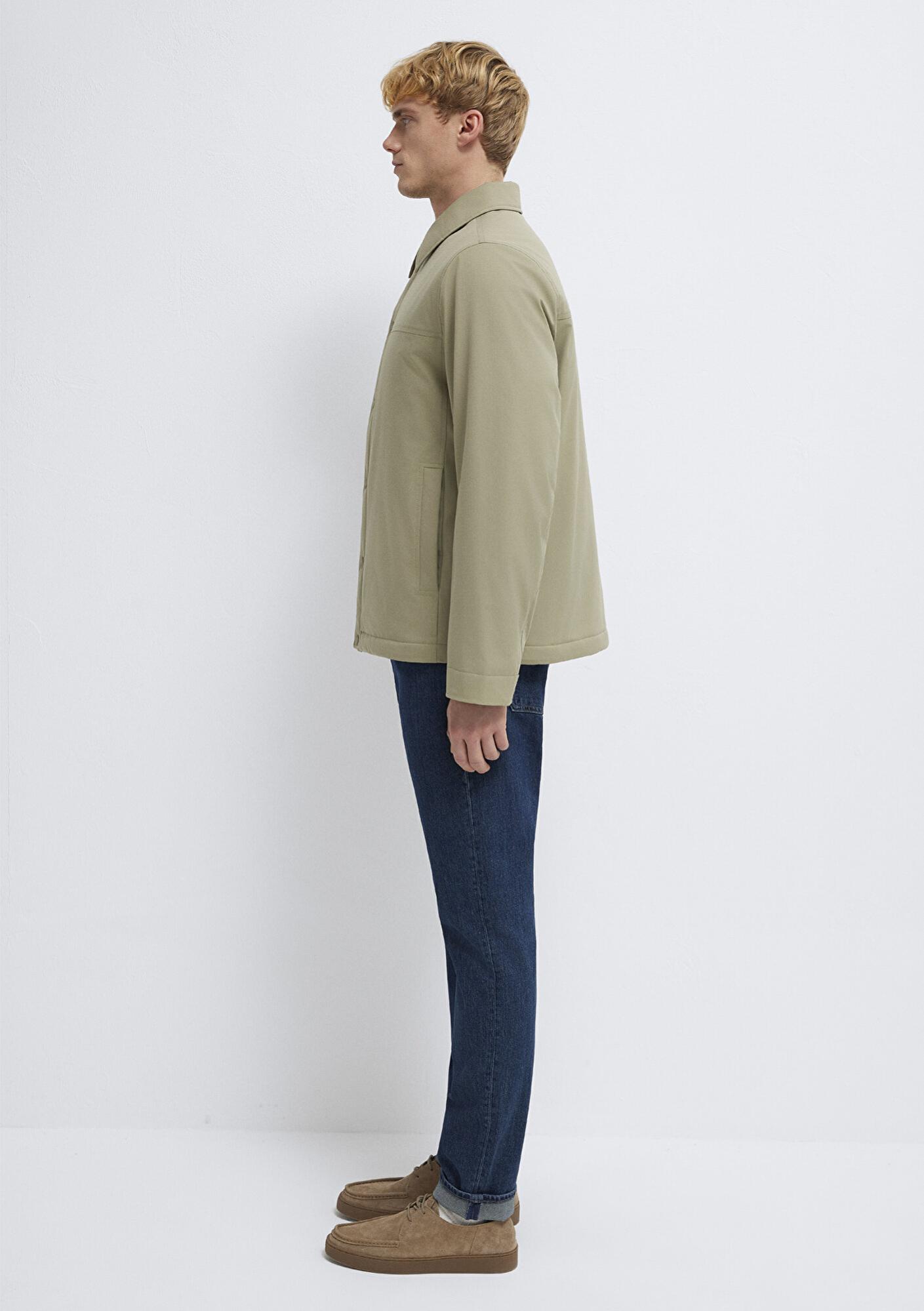 Mavi Yeşil Ceket Regular Fit / Normal Kesim 0110773-86749