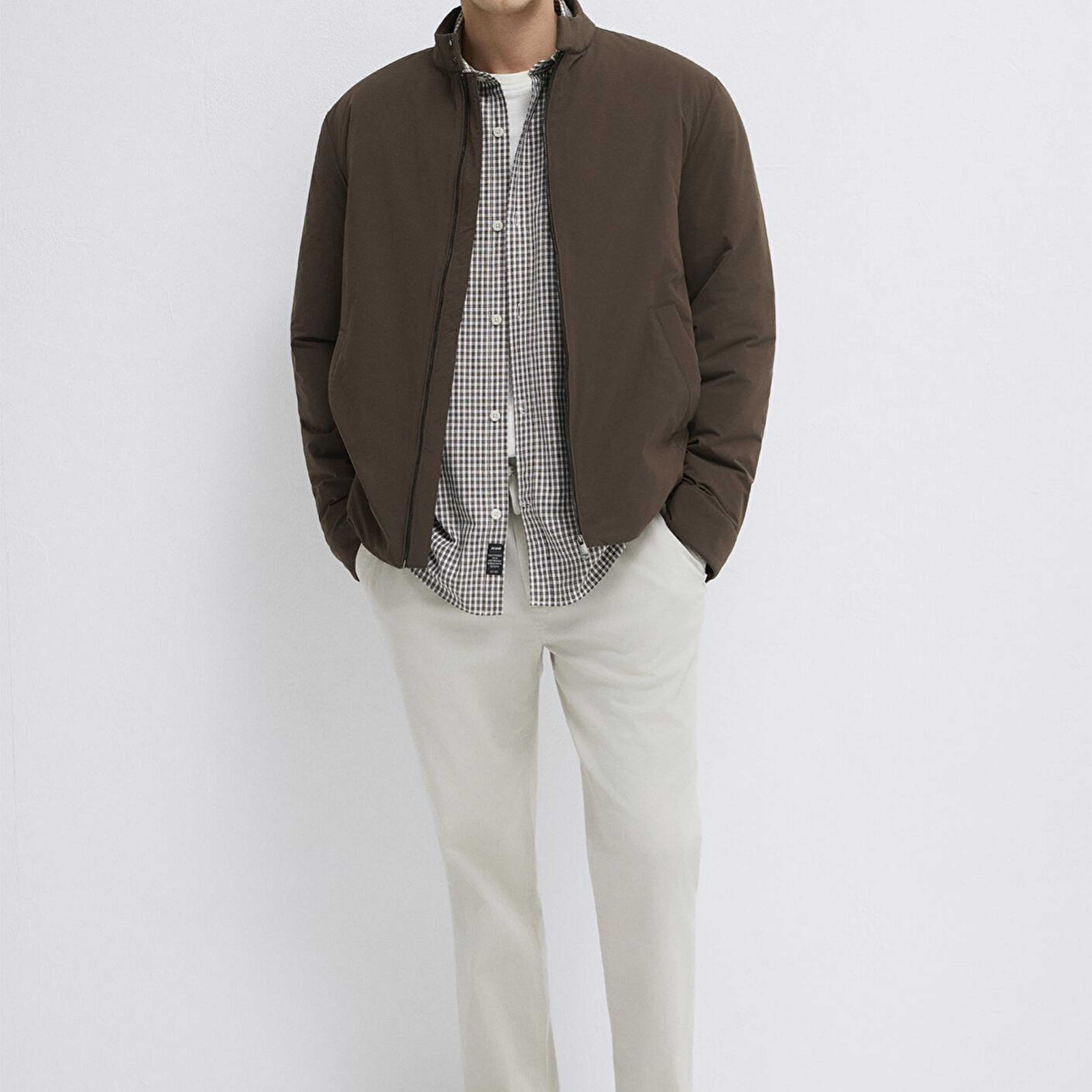 Mavi Kahverengi Bomber Ceket 0110761-71541