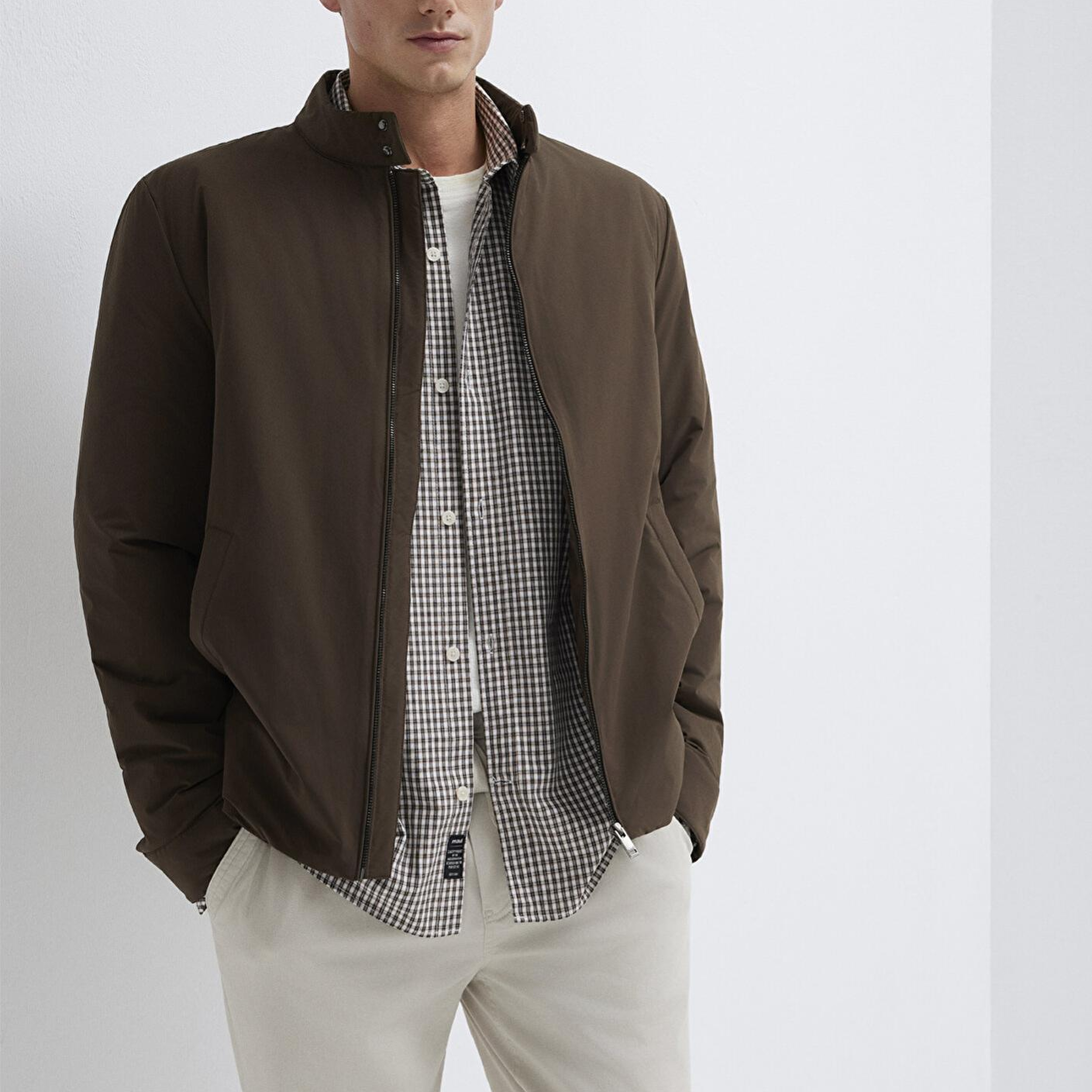 Mavi Kahverengi Bomber Ceket 0110761-71541