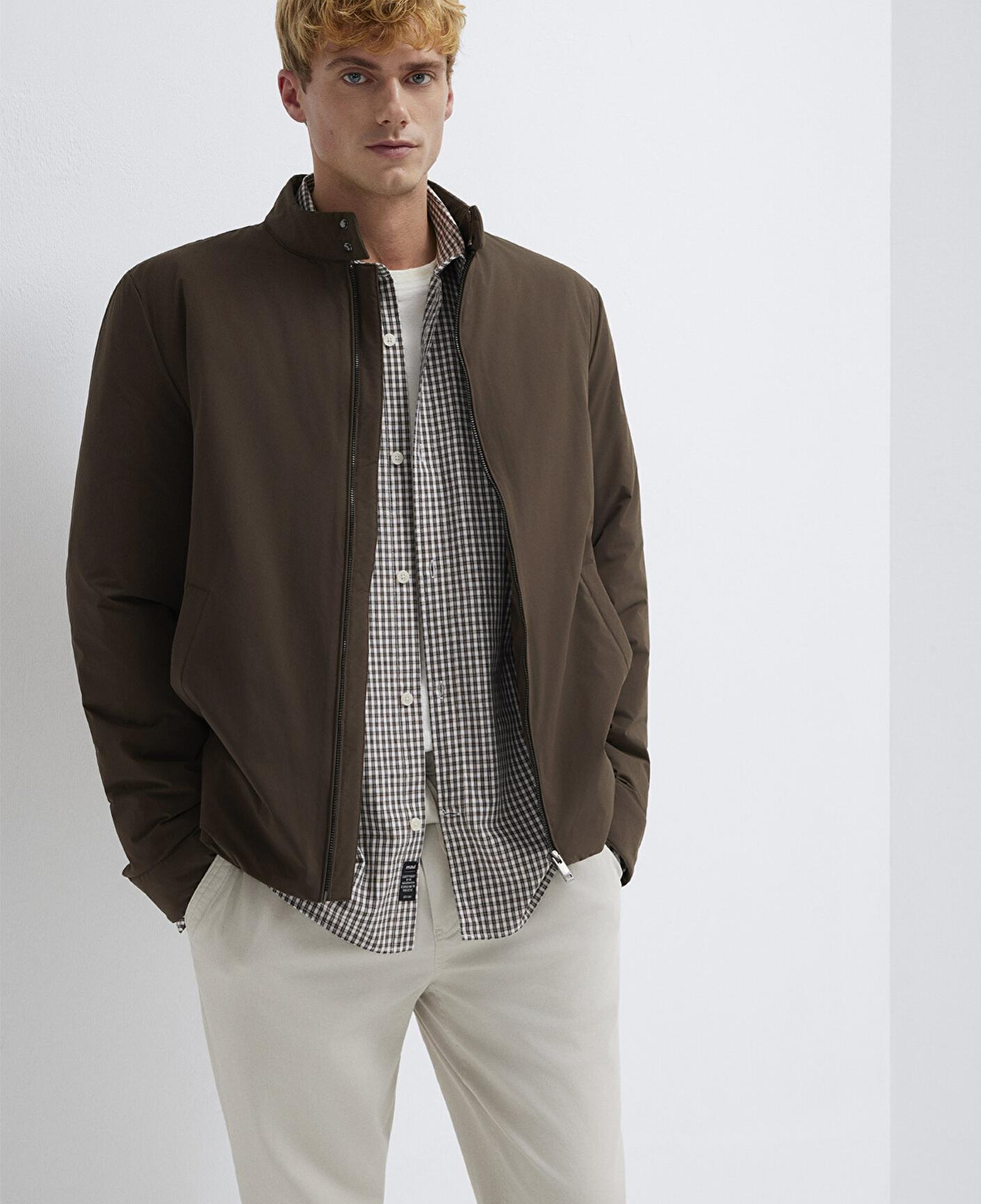 Mavi Kahverengi Bomber Ceket 0110761-71541