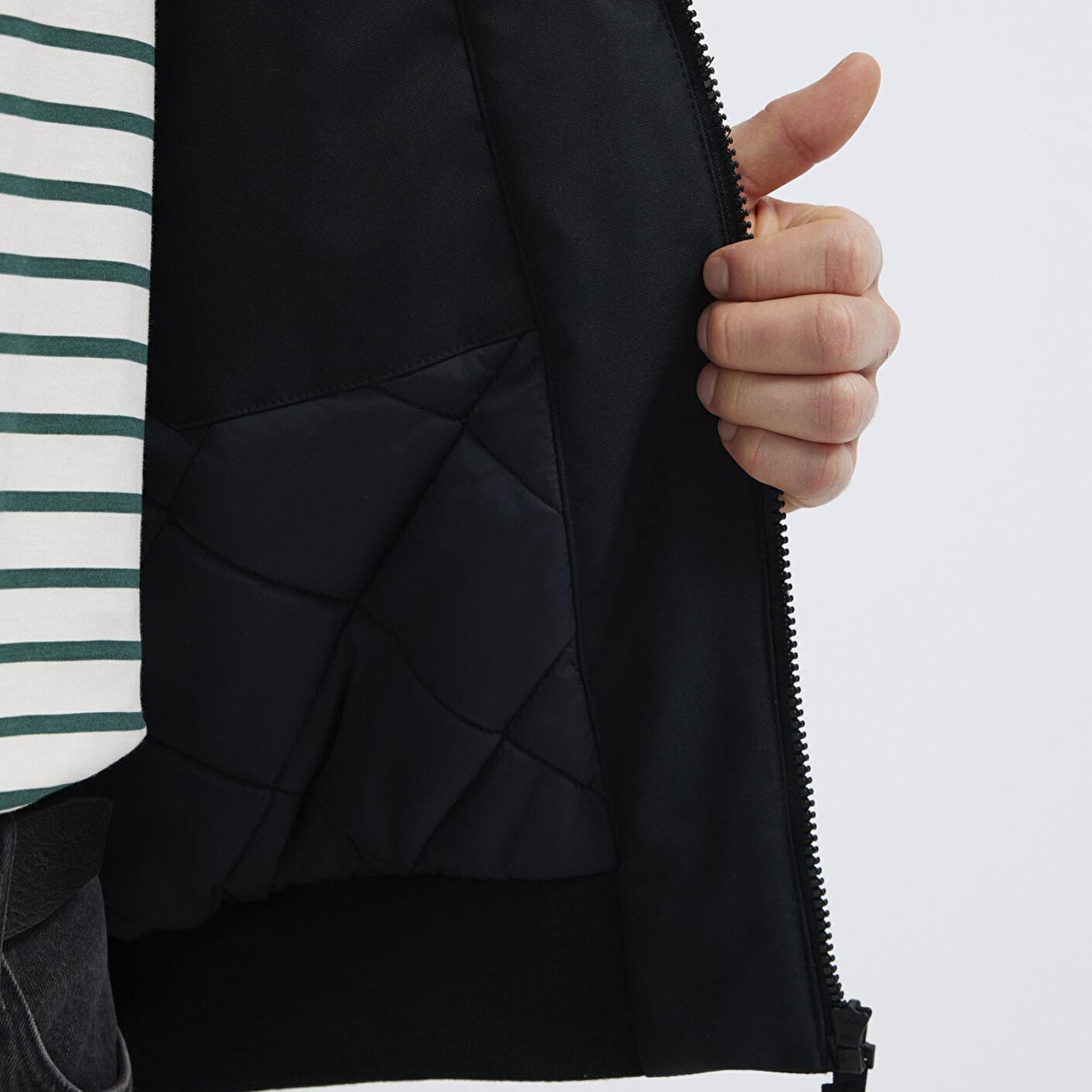 Mavi Mavi Logo Nakışlı Siyah Ceket 0110774-71379