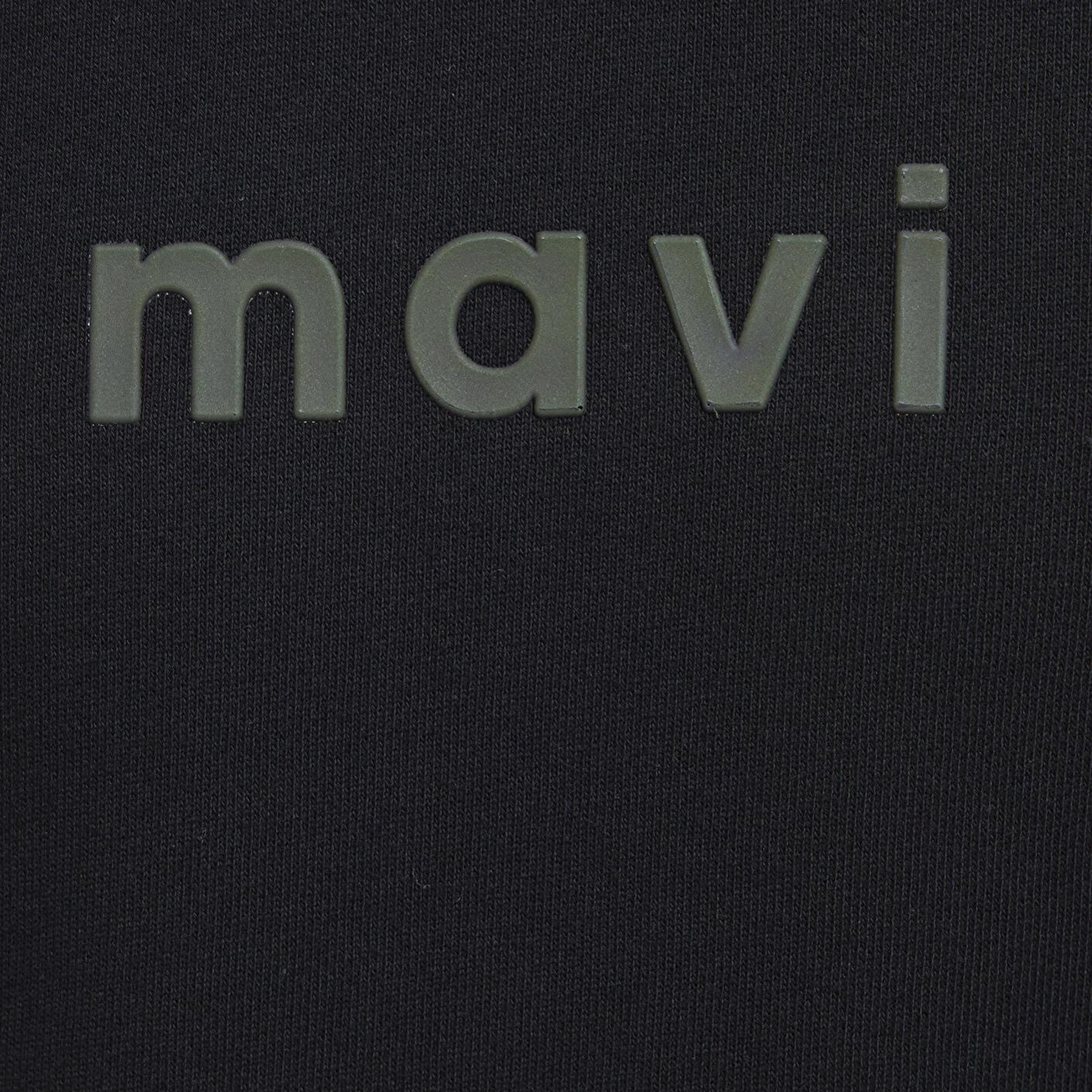 Mavi Mavi Logo Baskılı Siyah Sweatshirt 0S10556-900