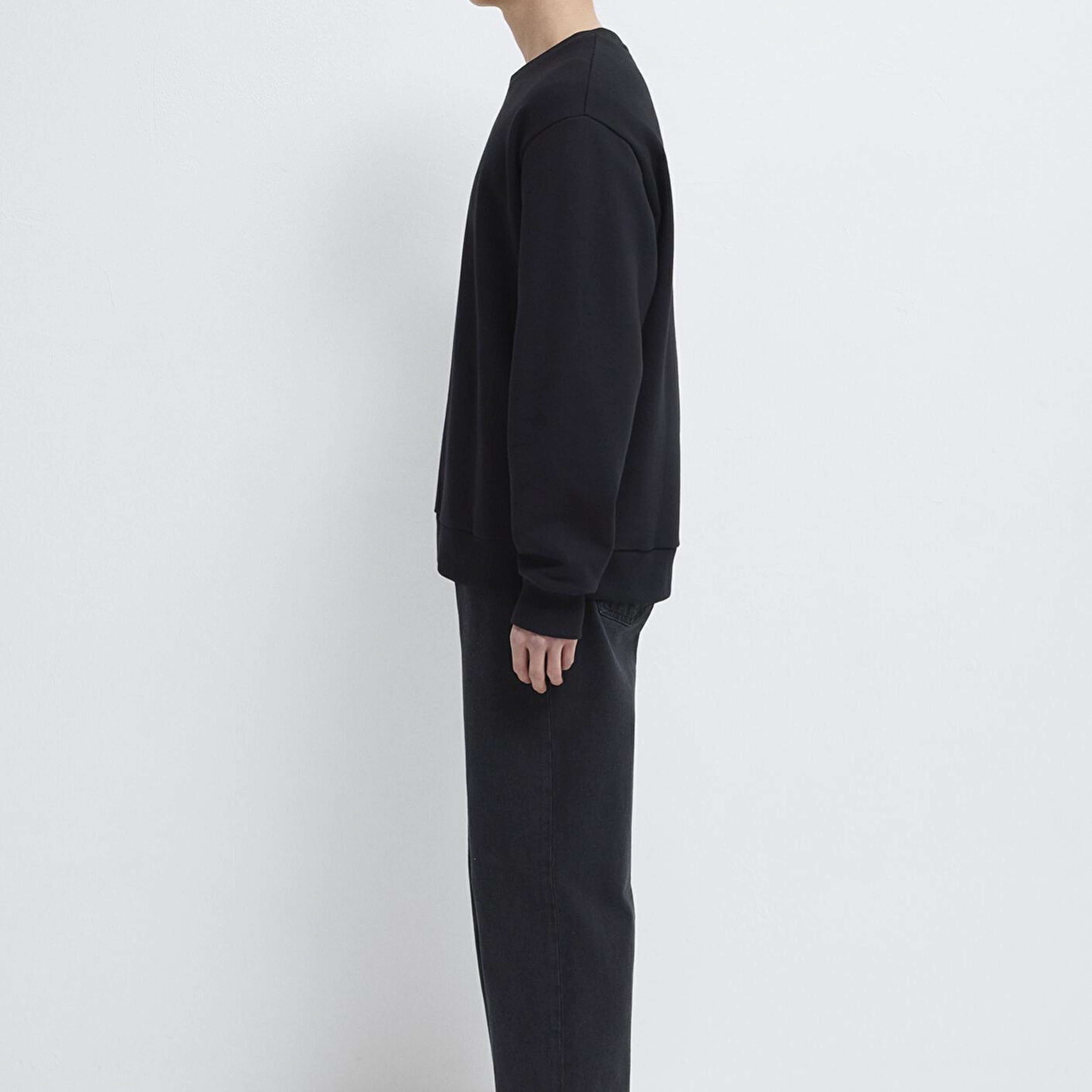 Mavi Mavi Logo Baskılı Siyah Sweatshirt 0S10556-900