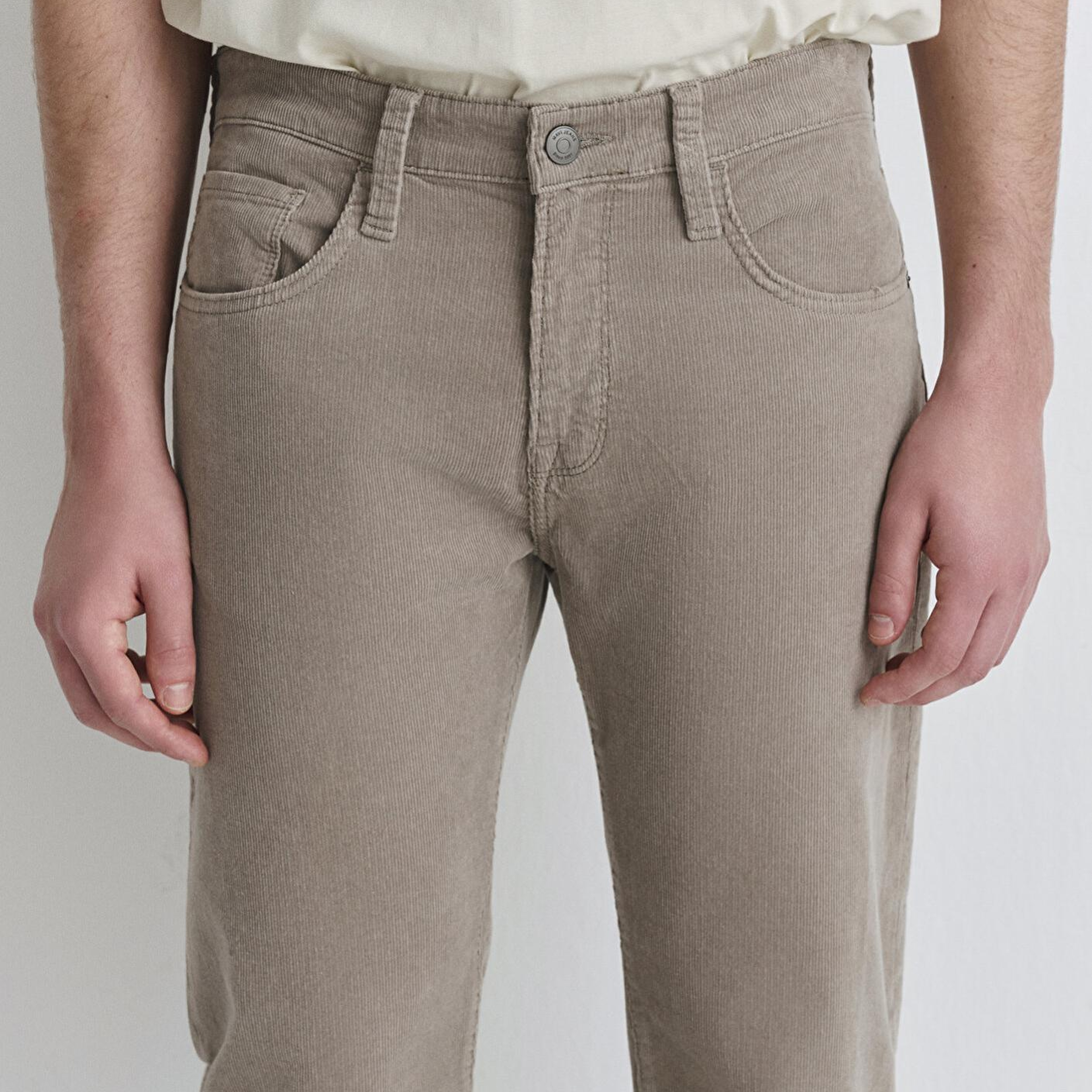 Mavi Lisbon Açık Kahverengi Kadife Pantolon 0010039-85648