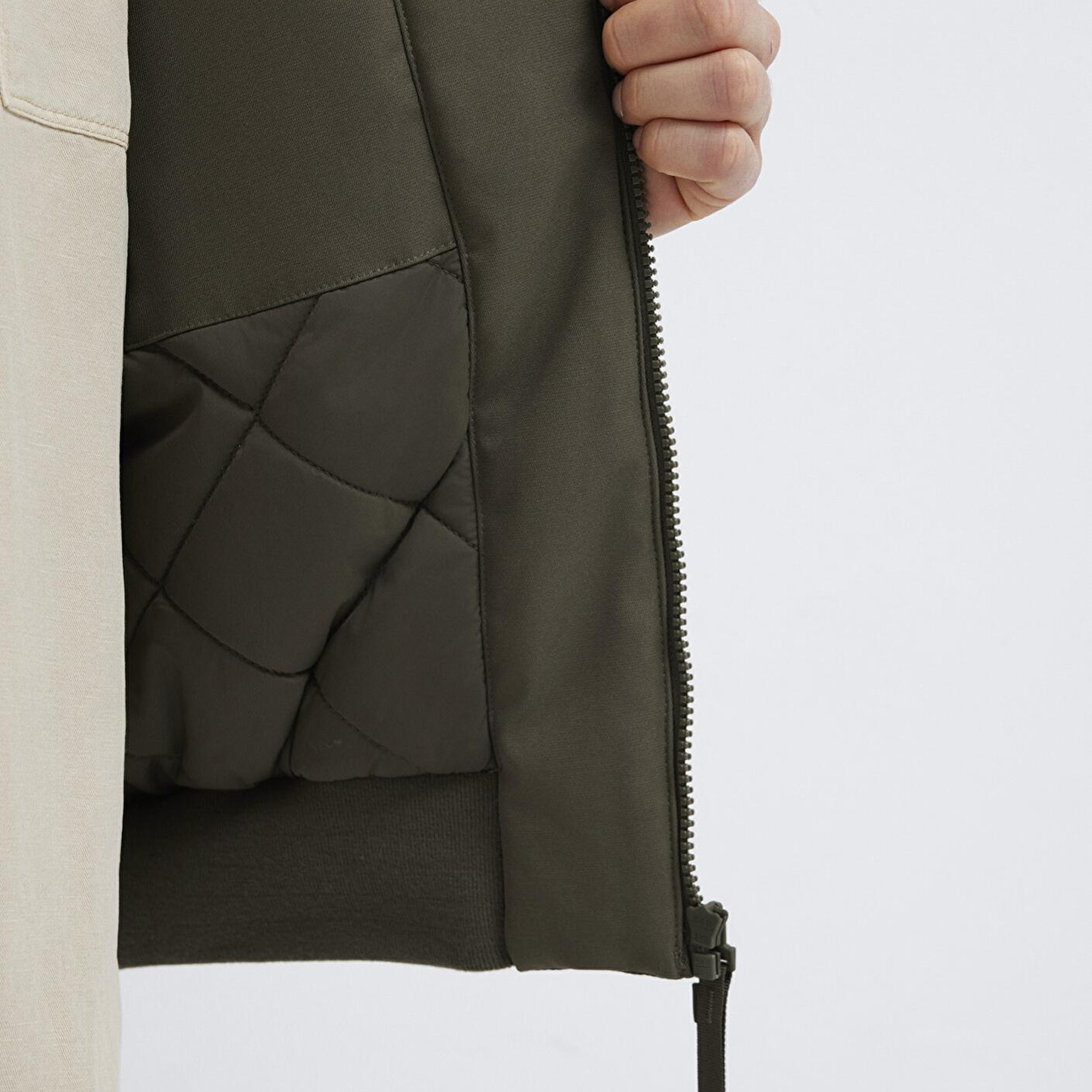 Mavi Mavi Logo Nakışlı Kahverengi Ceket 0110774-87538