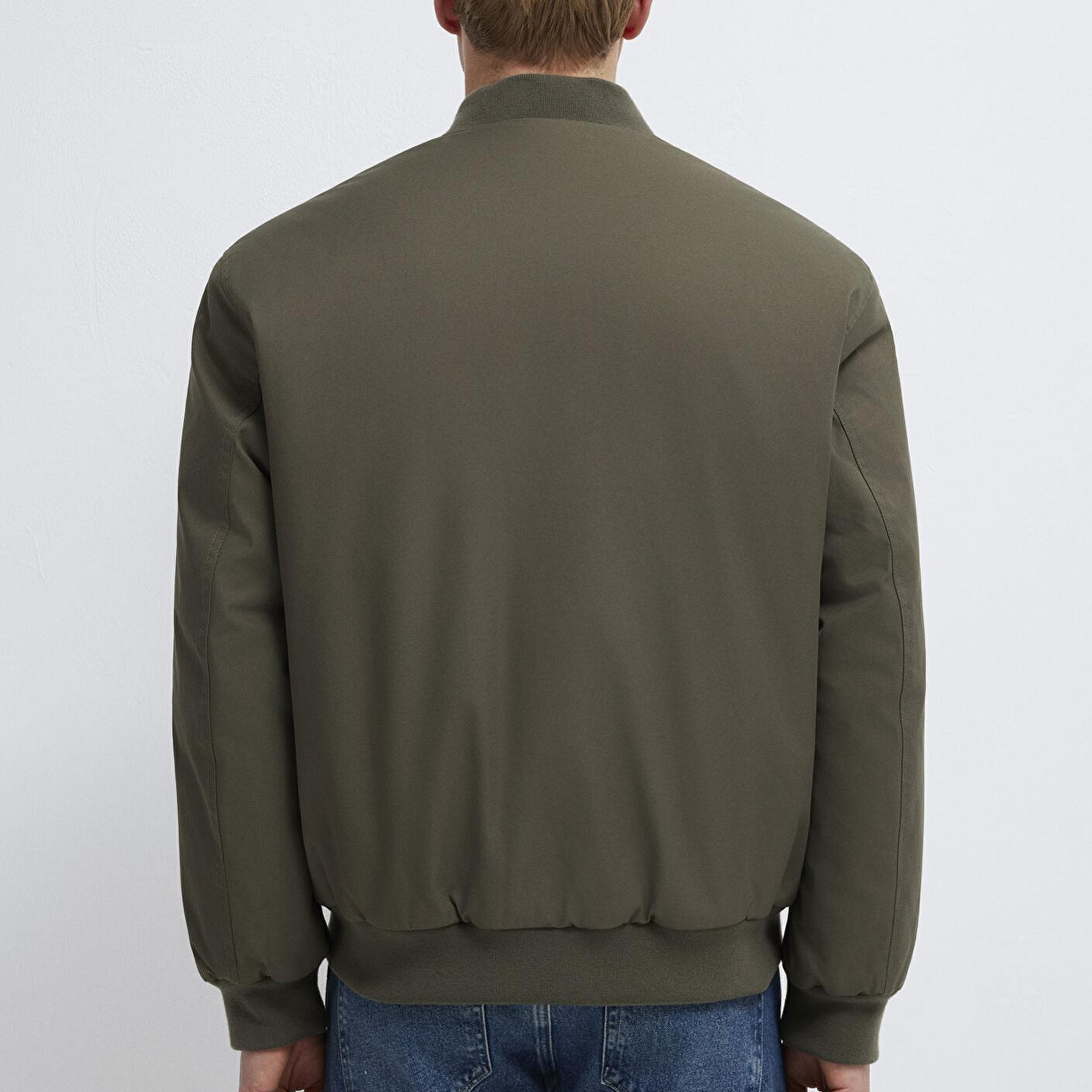 Mavi Mavi Logo Nakışlı Kahverengi Ceket 0110774-87538