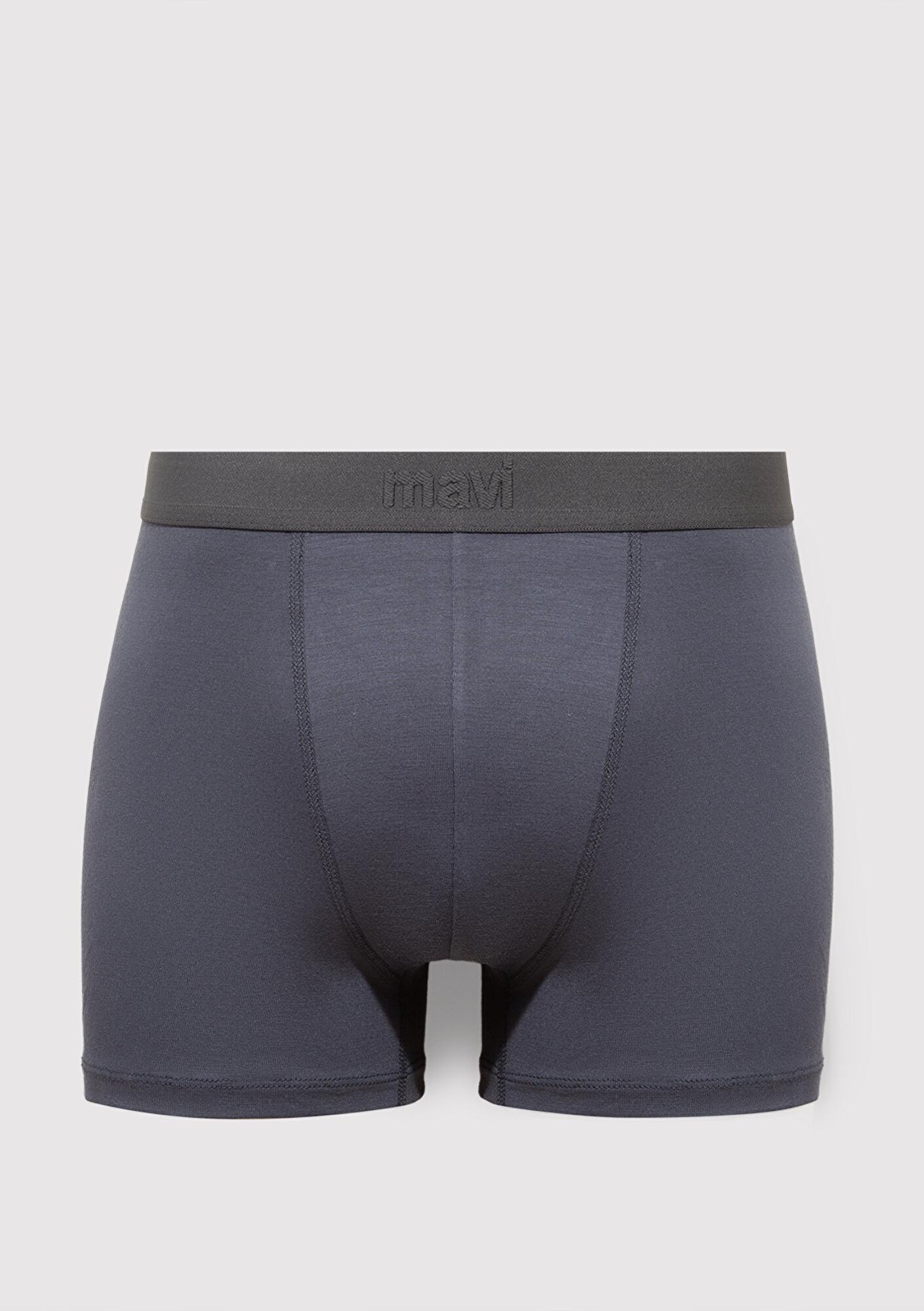 Mavi Antrasit Basic Boxer 0911853-70763