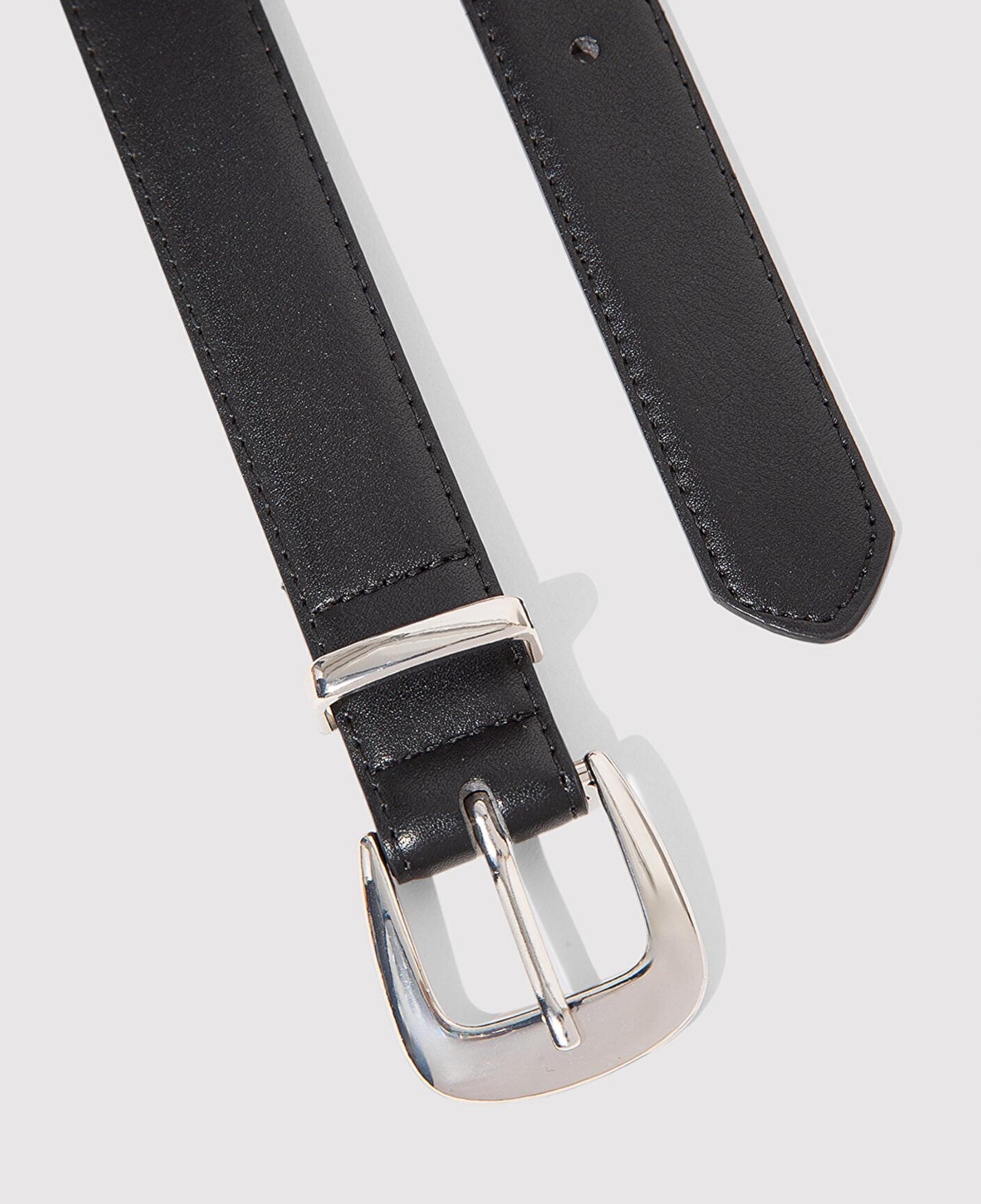 Mavi Siyah Suni Deri Kemer 1913837-900