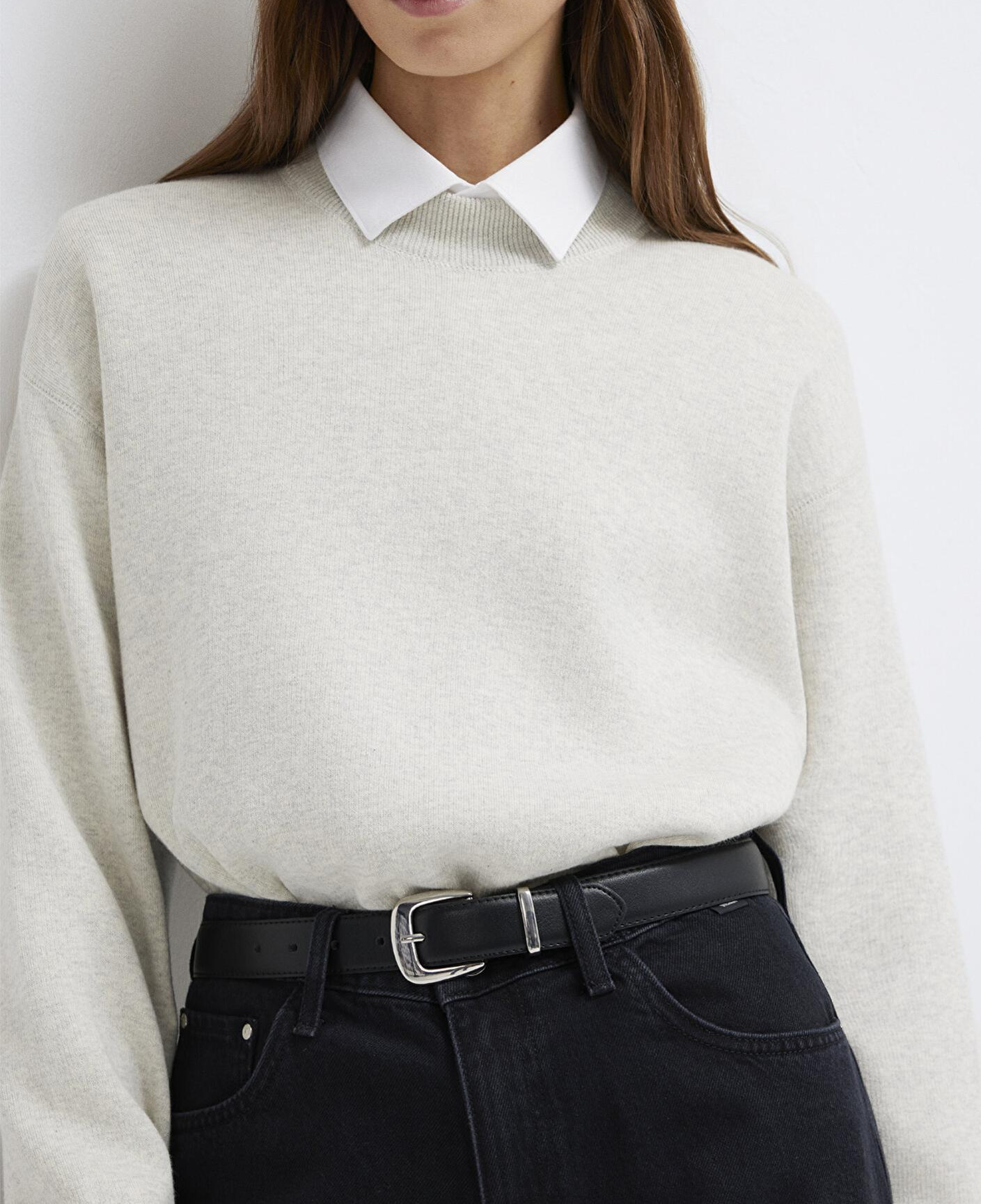 Mavi Siyah Suni Deri Kemer 1913837-900