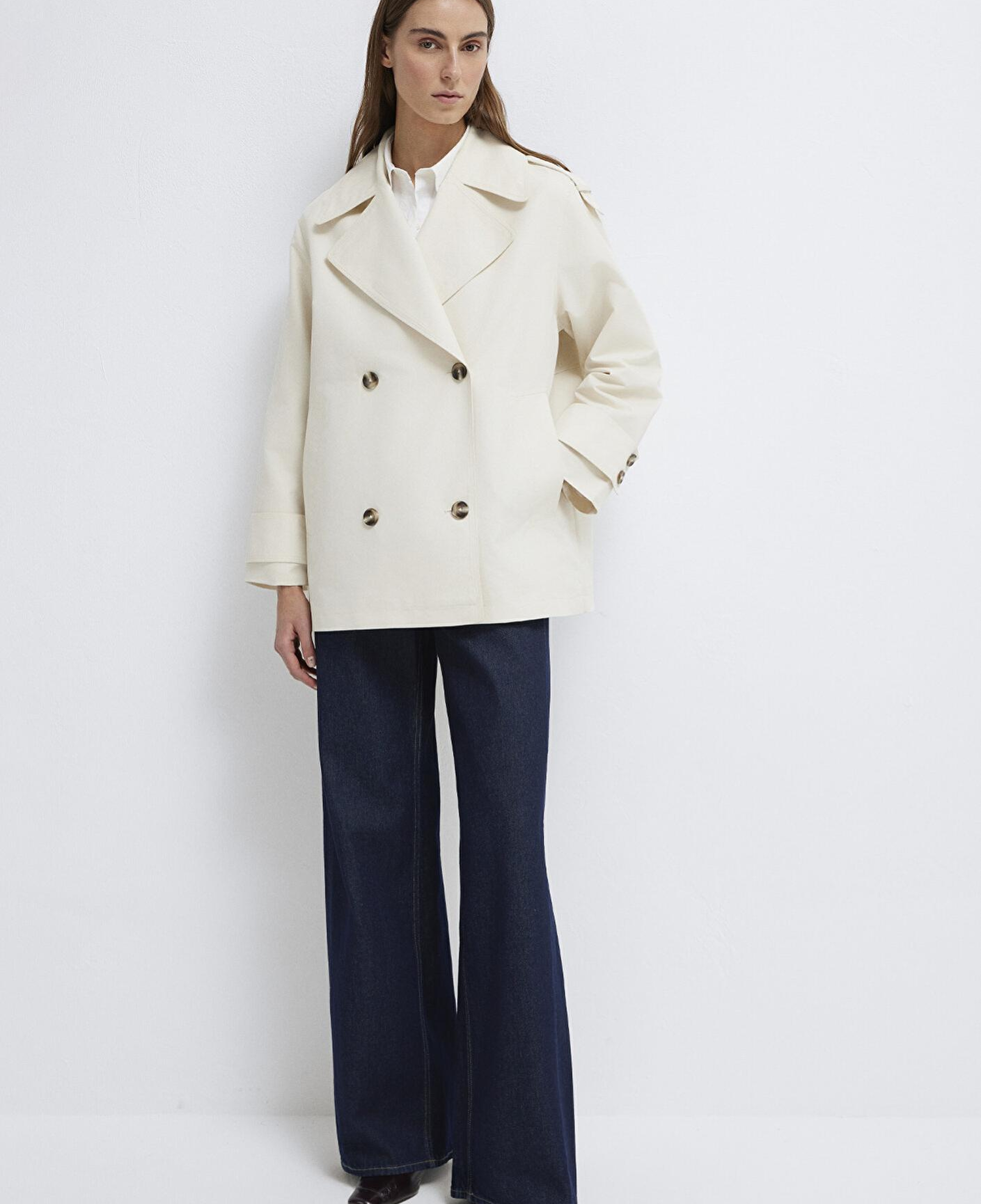 Mavi Ekru Trençkot 1110807-70056