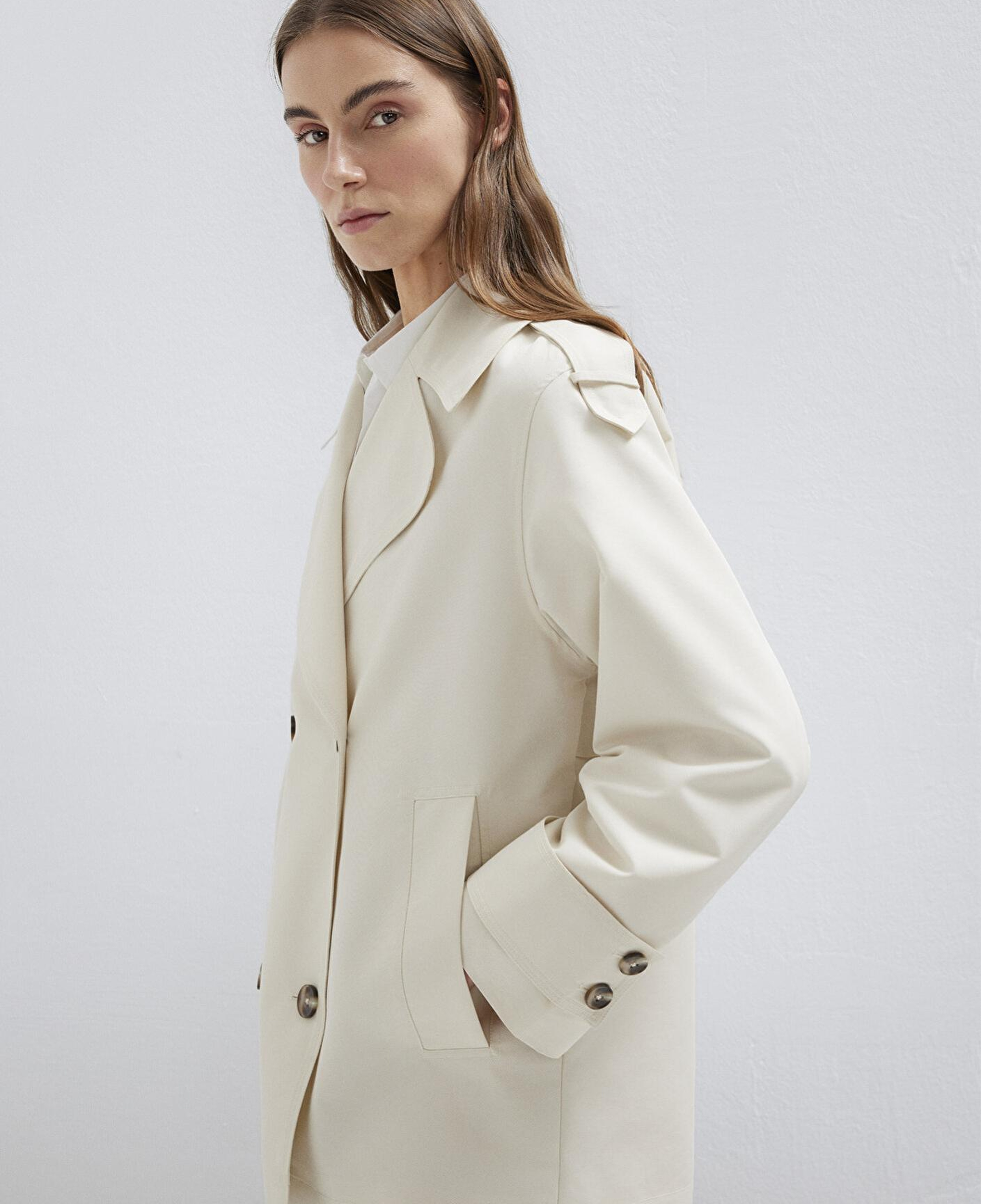 Mavi Ekru Trençkot 1110807-70056