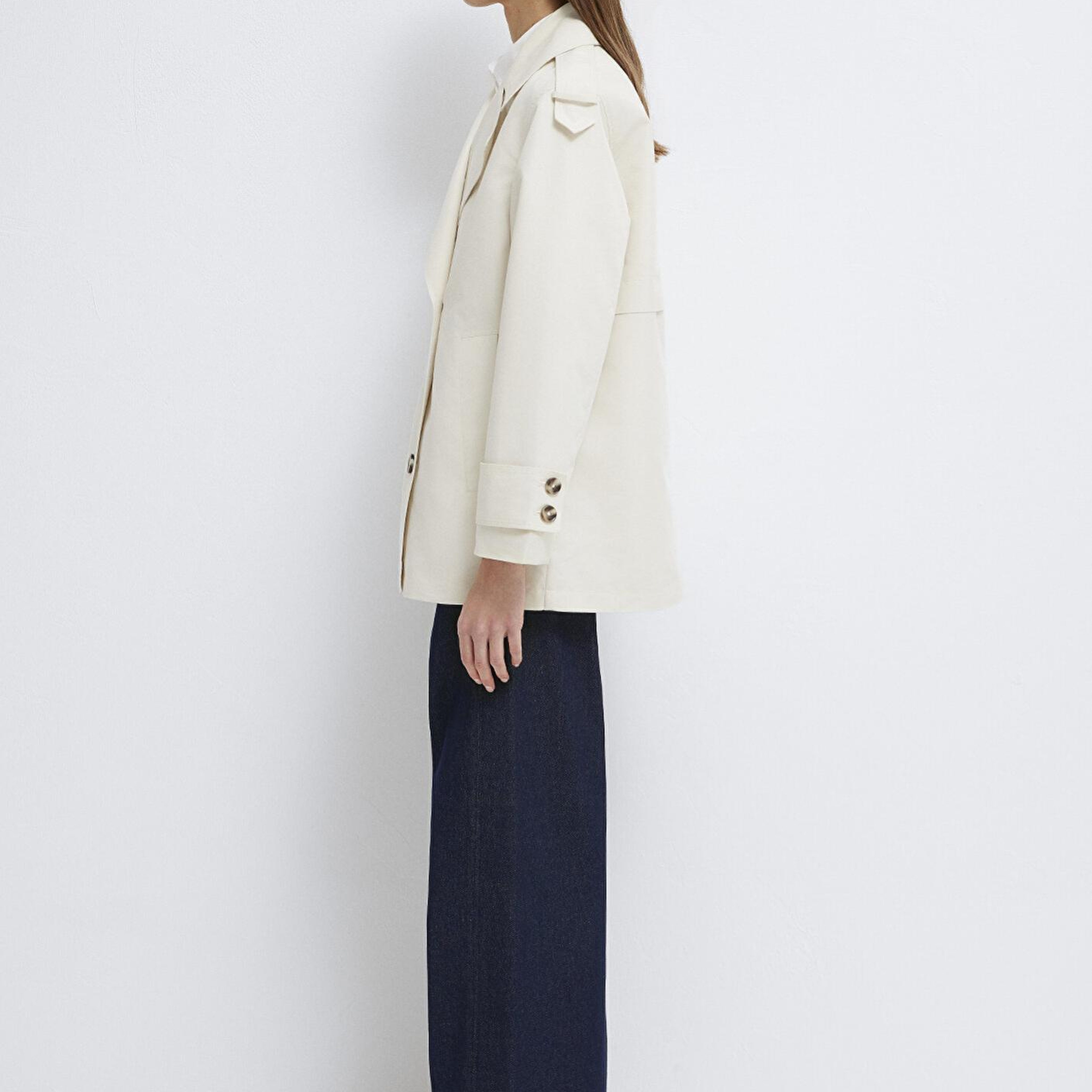 Mavi Ekru Trençkot 1110807-70056