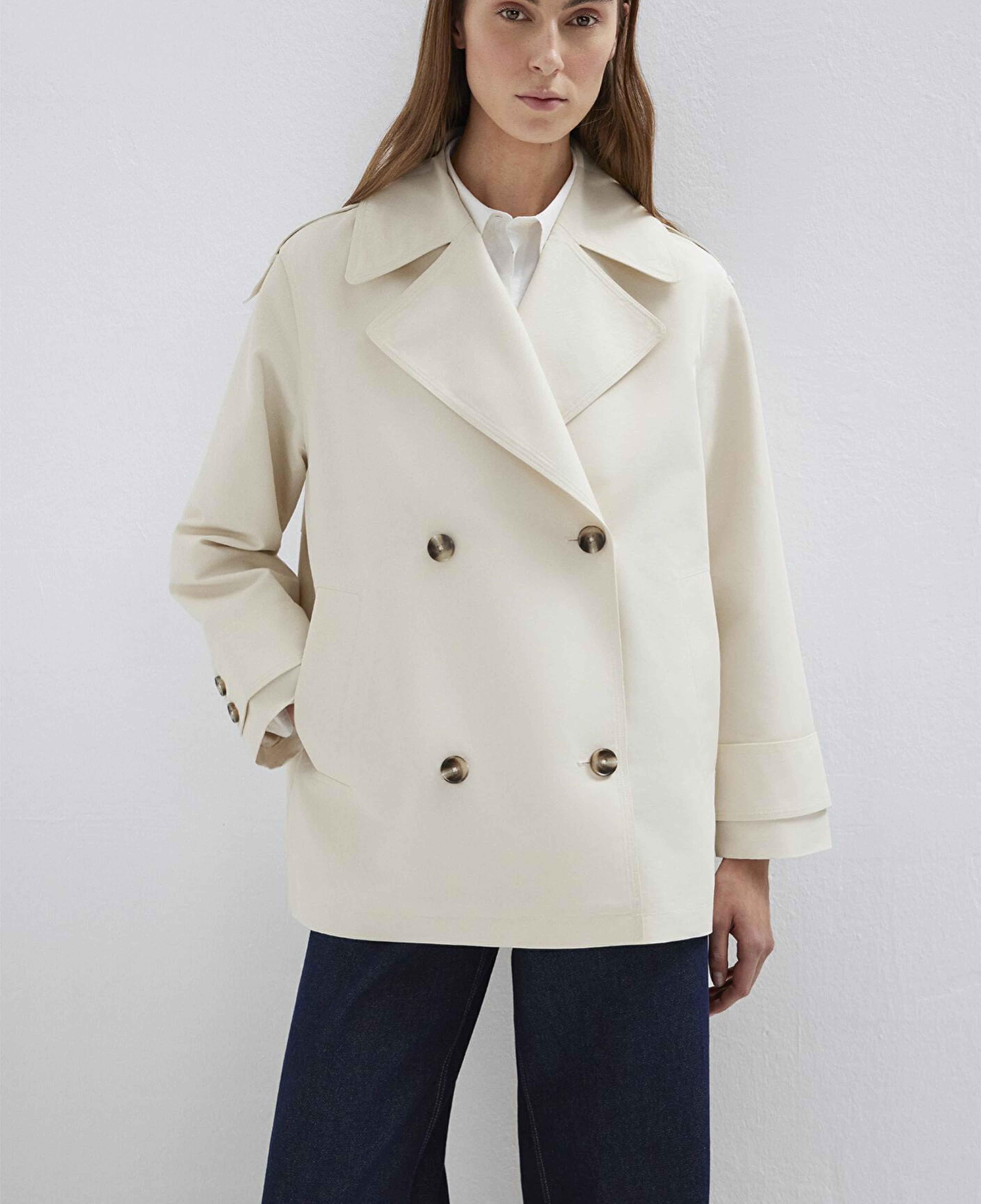 Mavi Ekru Trençkot 1110807-70056