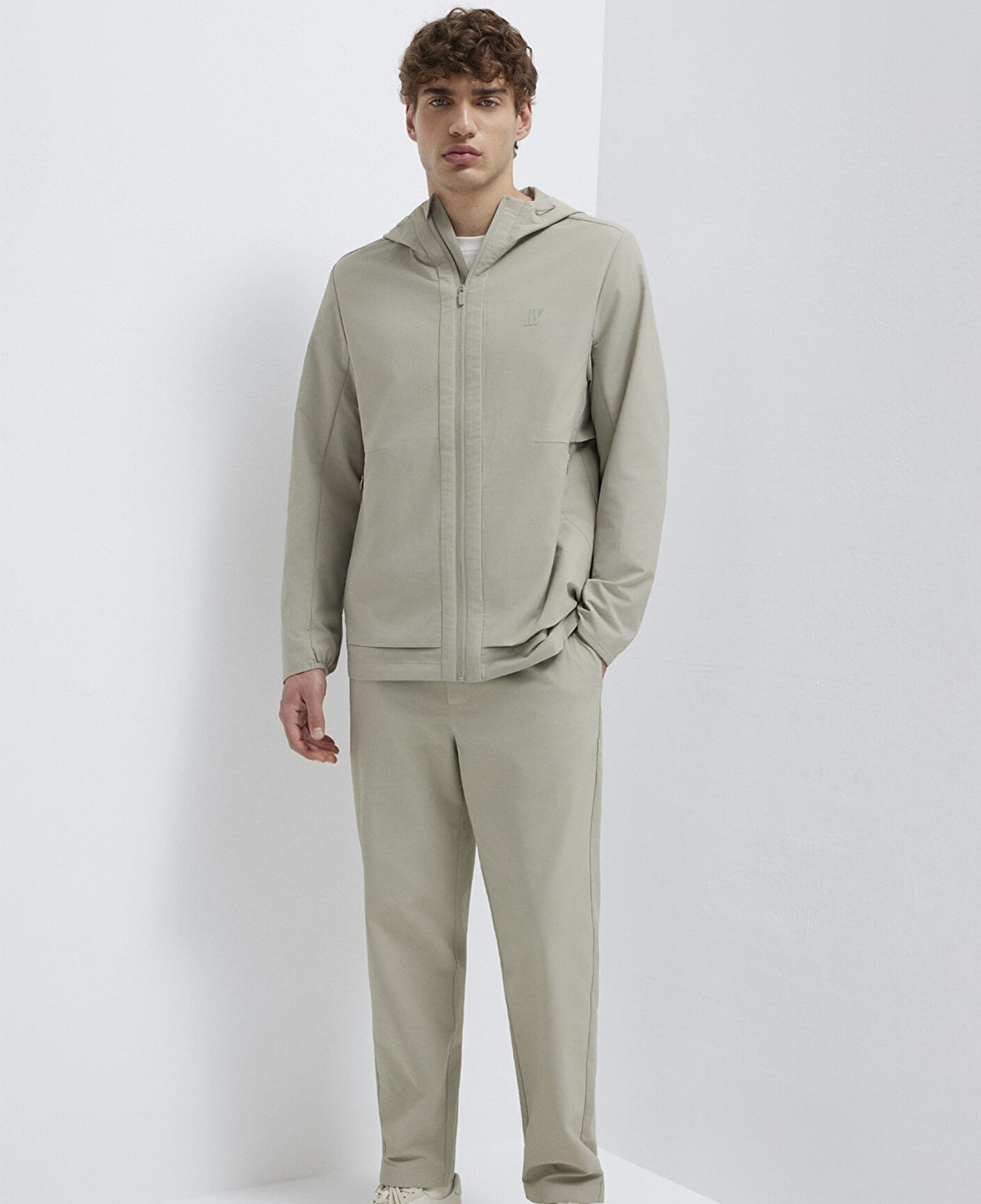 Mavi Kapüşonlu Açık Yeşil Ceket Regular Fit / Normal Kesim 0110764-70154