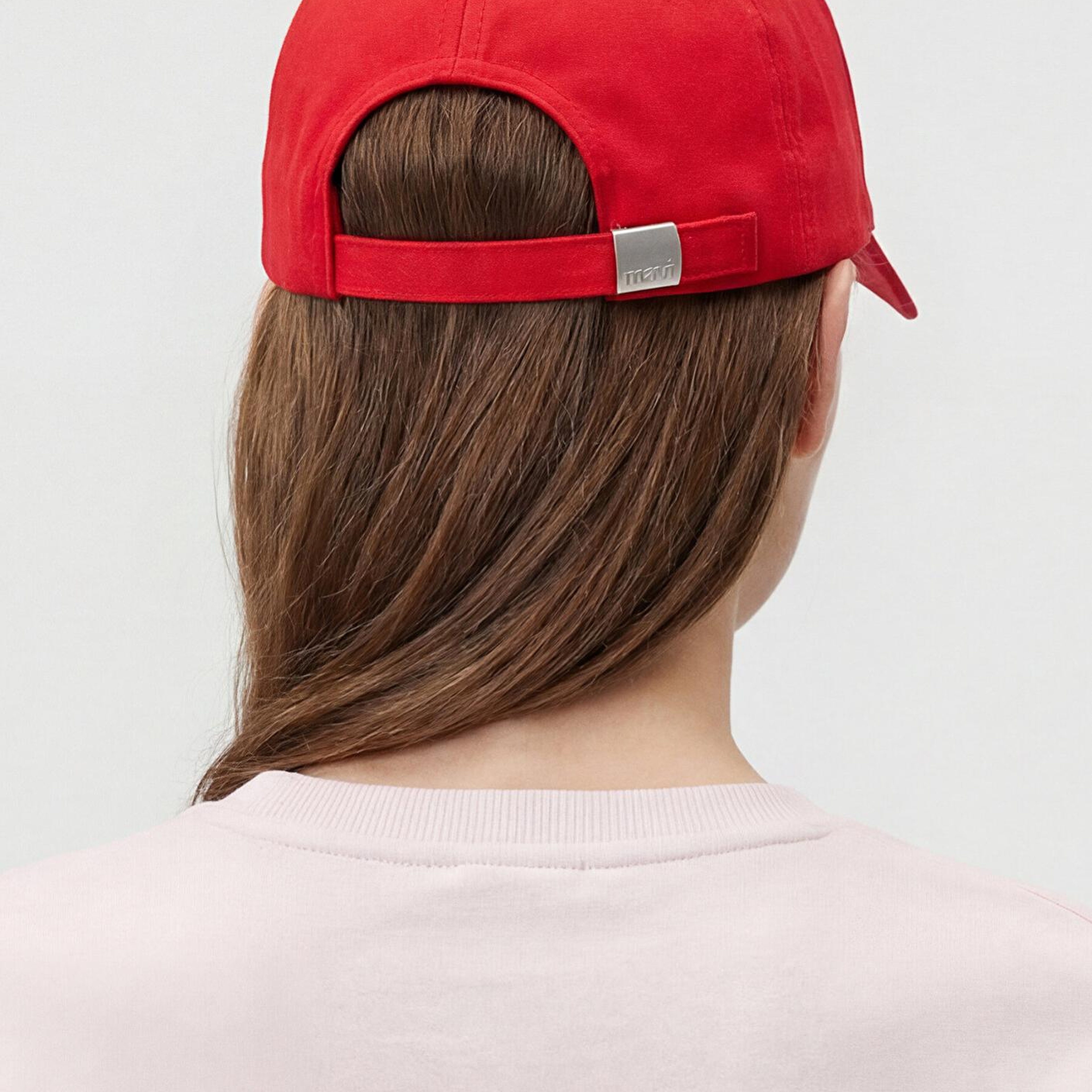 Mavi M Logo Detaylı Kırmızı Şapka 1913834-30648