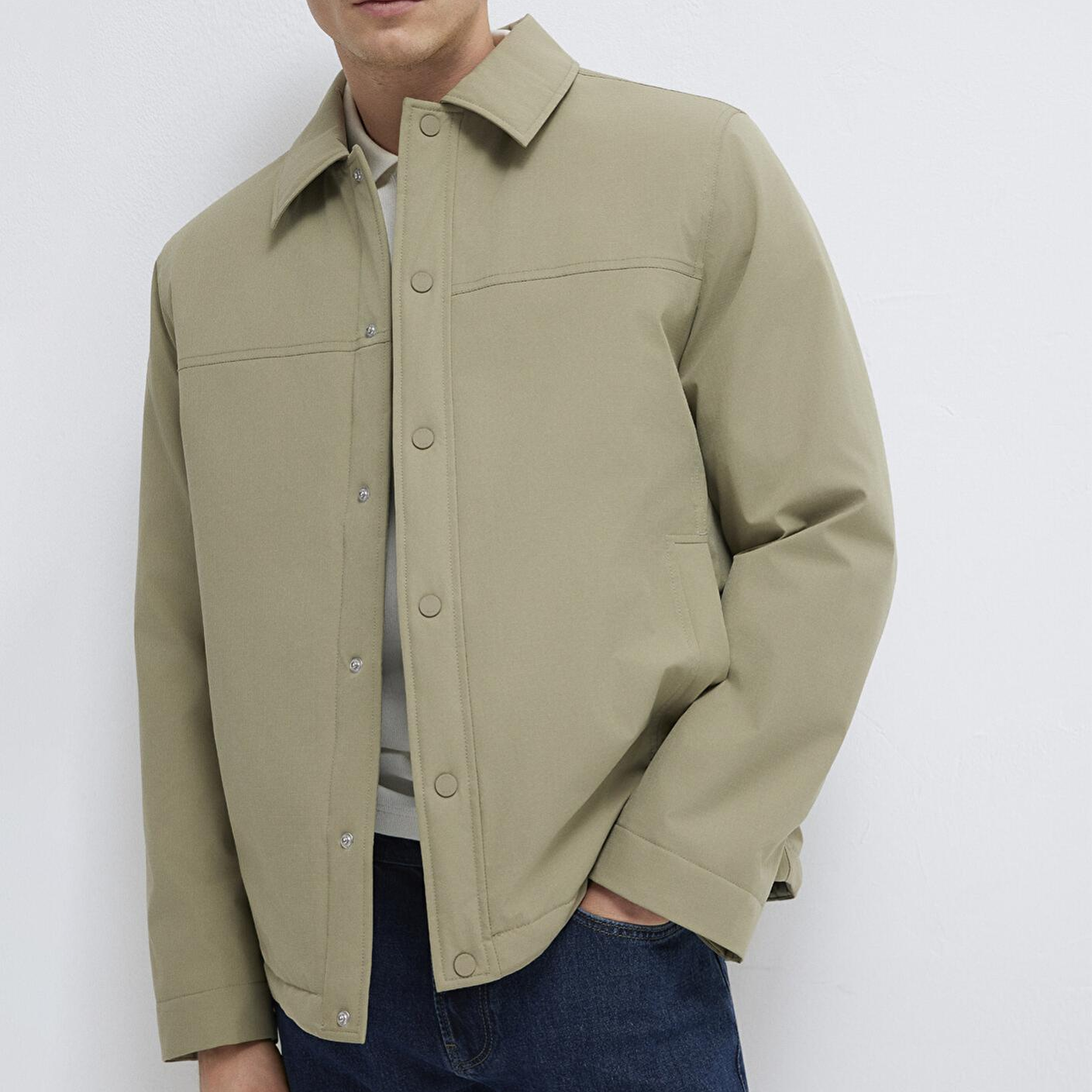 Mavi Yeşil Ceket Regular Fit / Normal Kesim 0110773-86749