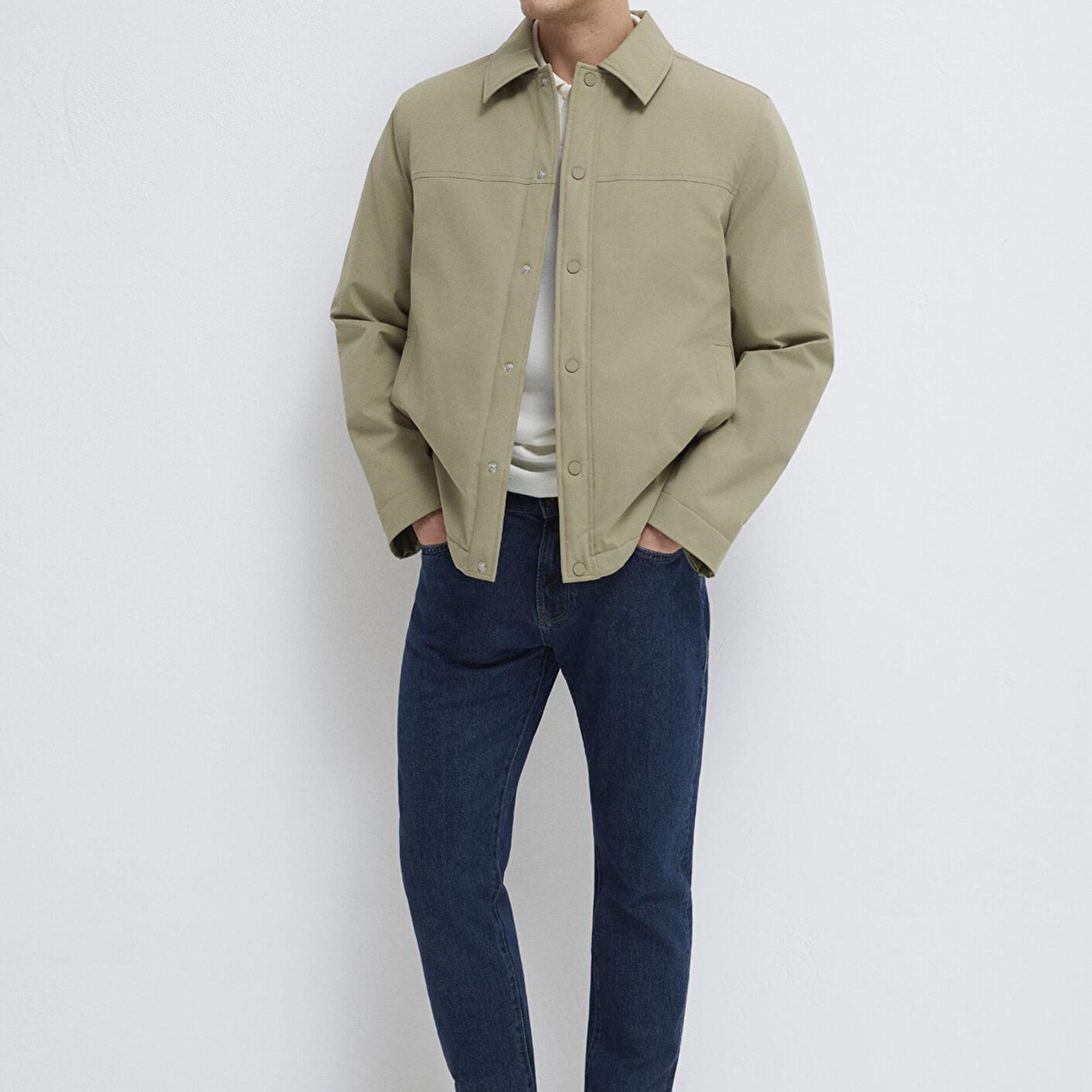 Mavi Yeşil Ceket Regular Fit / Normal Kesim 0110773-86749