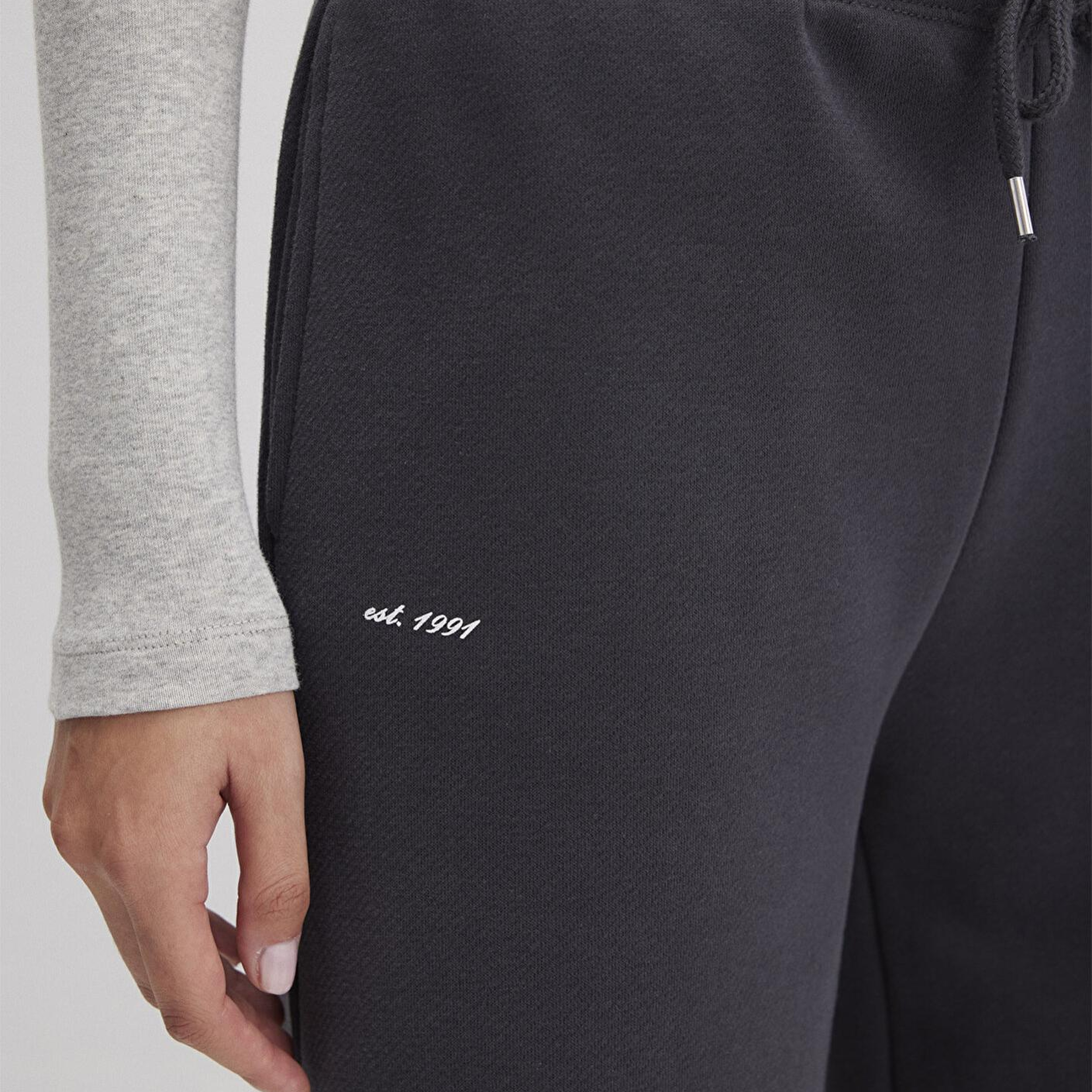 Mavi Mavi Logo Baskılı Antrasit Eşofman Altı 1011124-70087