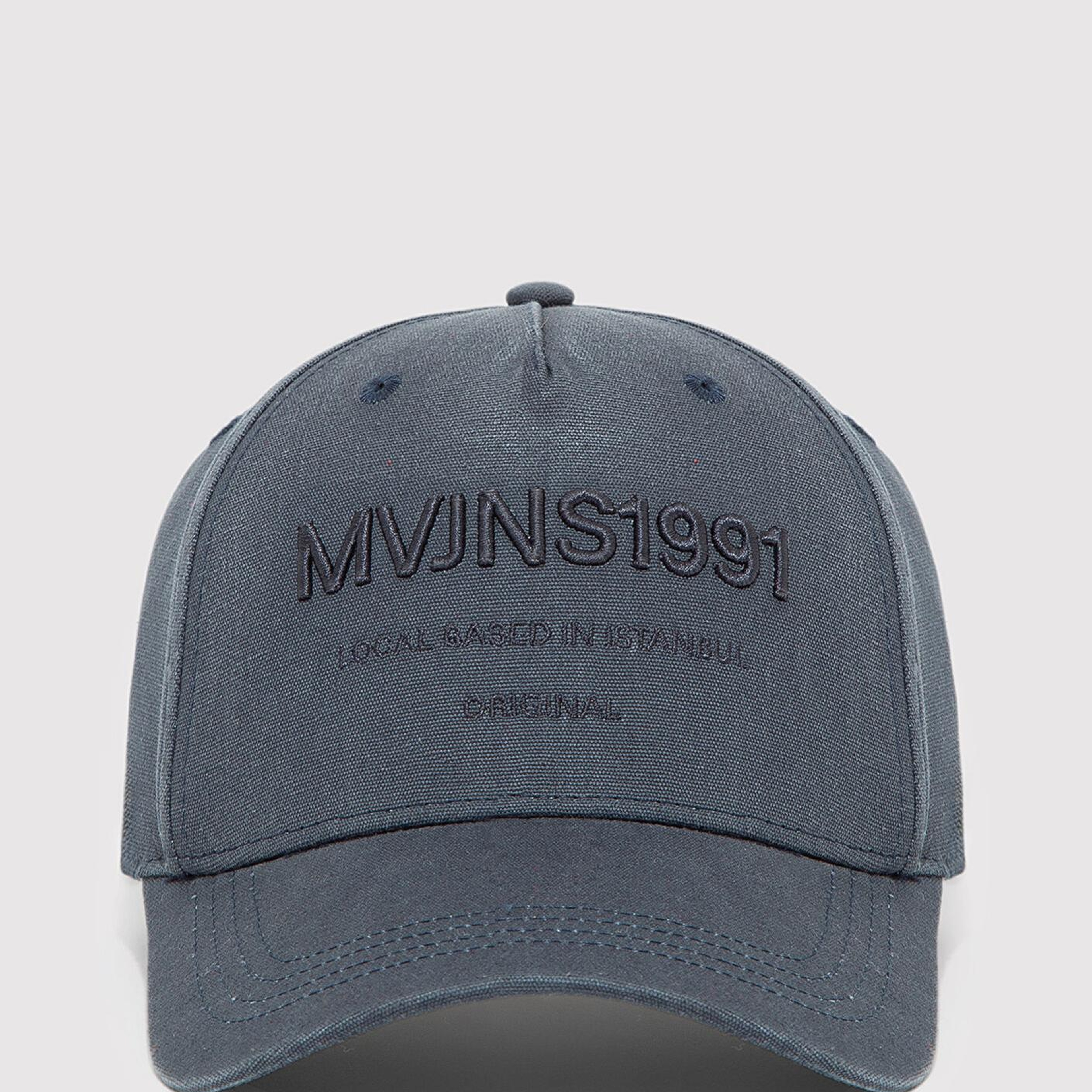 Mavi Nakışlı Lacivert Şapka 0911807-70500