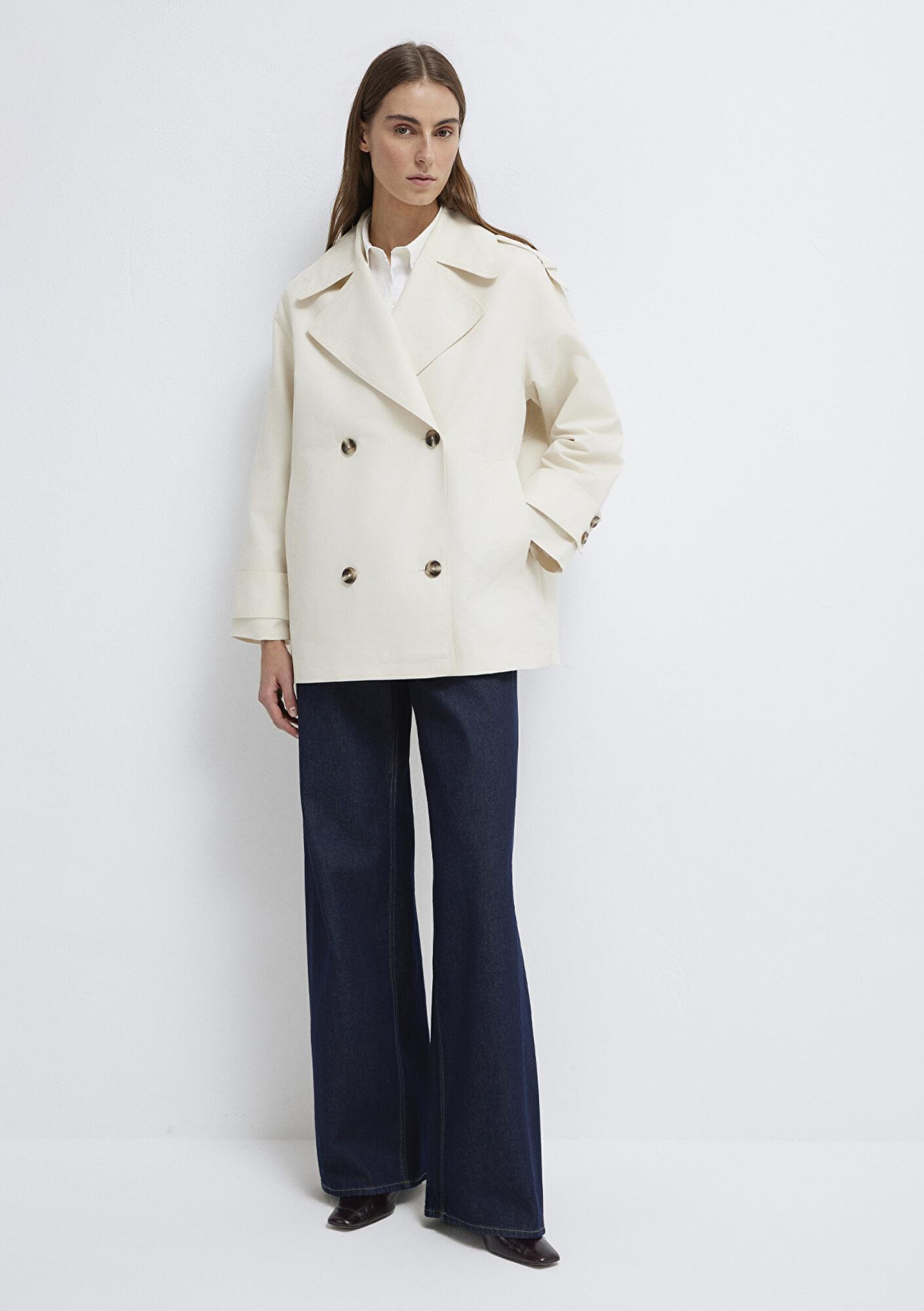 Mavi Ekru Trençkot 1110807-70056