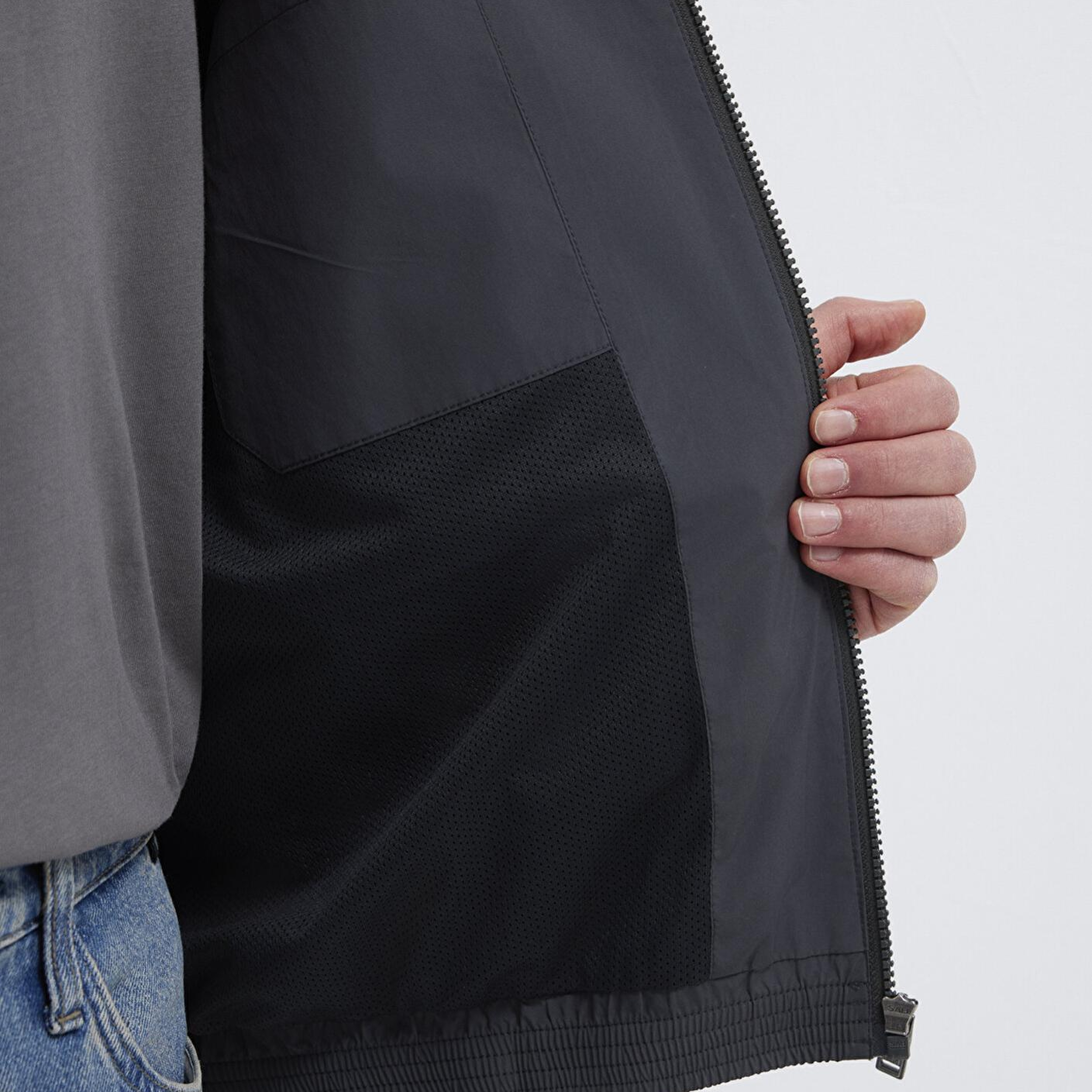 Mavi MVJNS Baskılı Antrasit Ceket Oversize / Geniş Kesim 0110755-89939