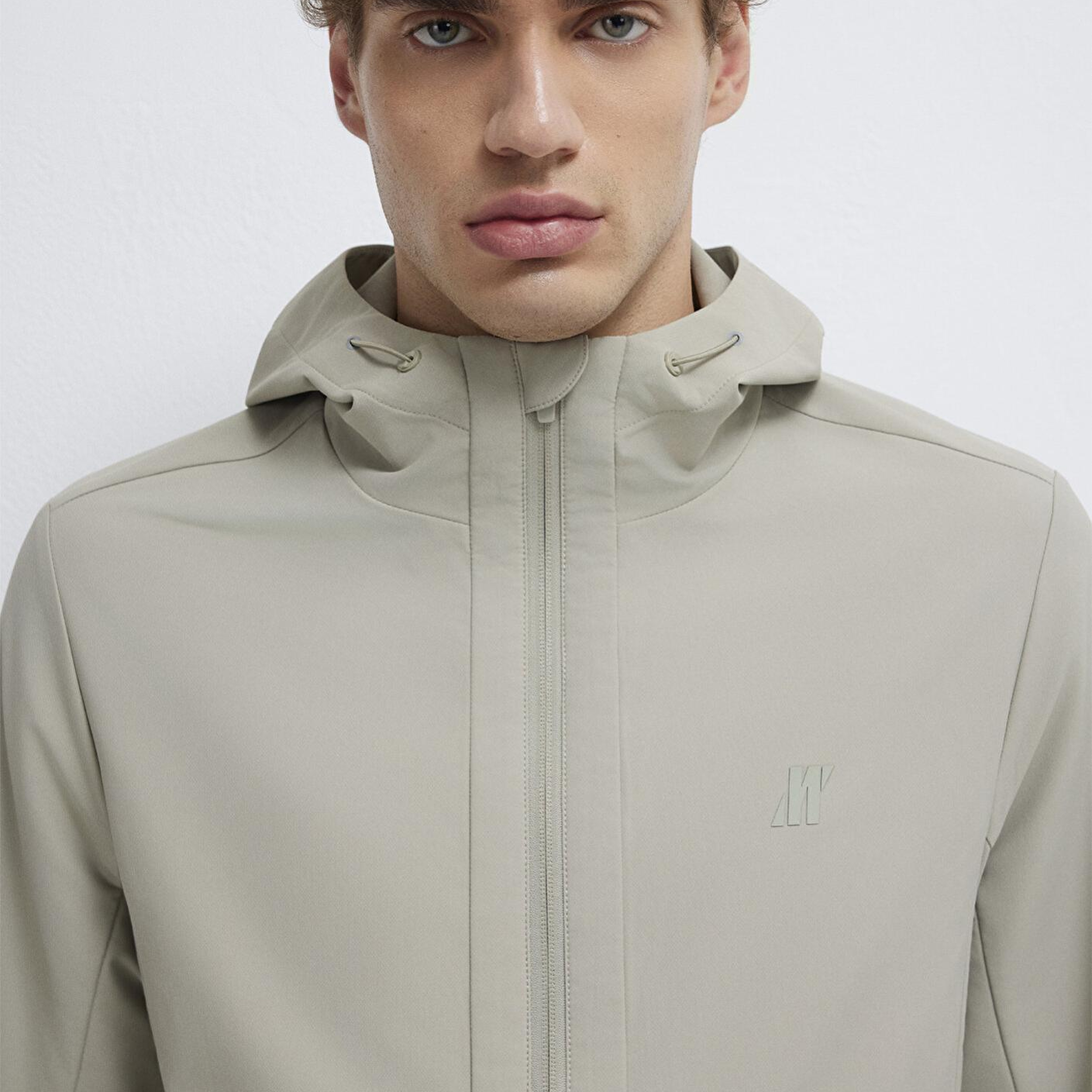 Mavi Kapüşonlu Açık Yeşil Ceket Regular Fit / Normal Kesim 0110764-70154