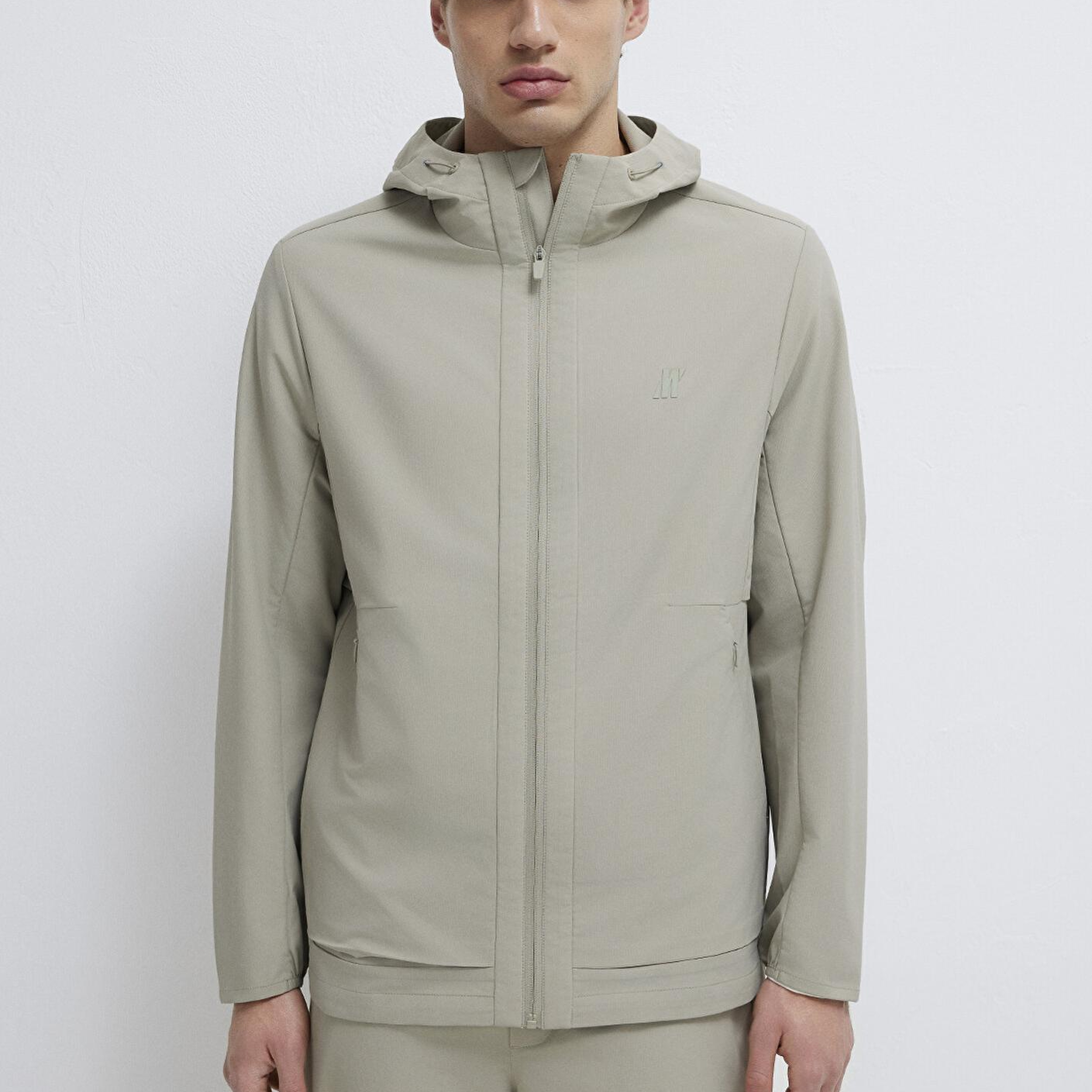 Mavi Kapüşonlu Açık Yeşil Ceket Regular Fit / Normal Kesim 0110764-70154