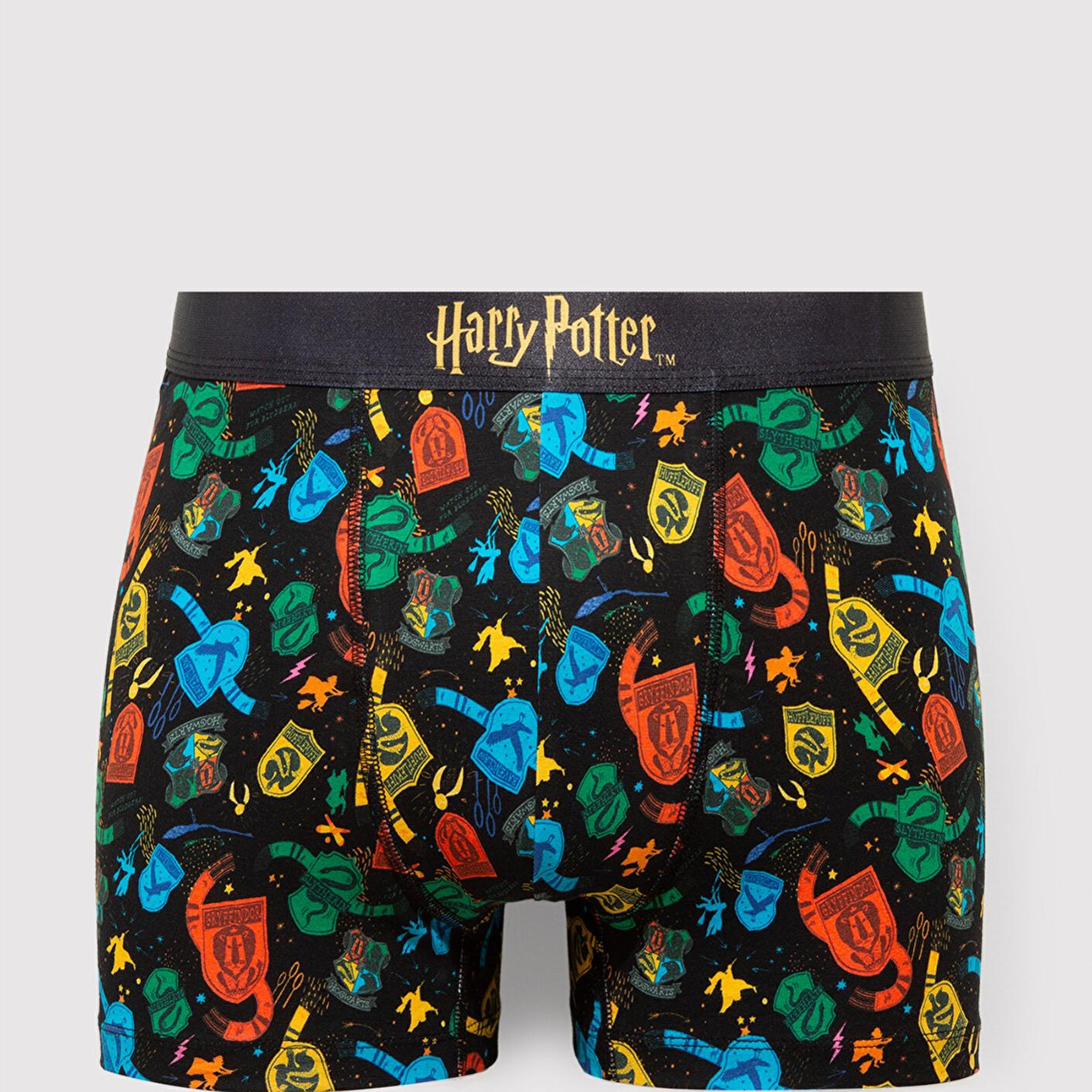 Mavi Harry Potter Baskılı Siyah Boxer 0912218-900