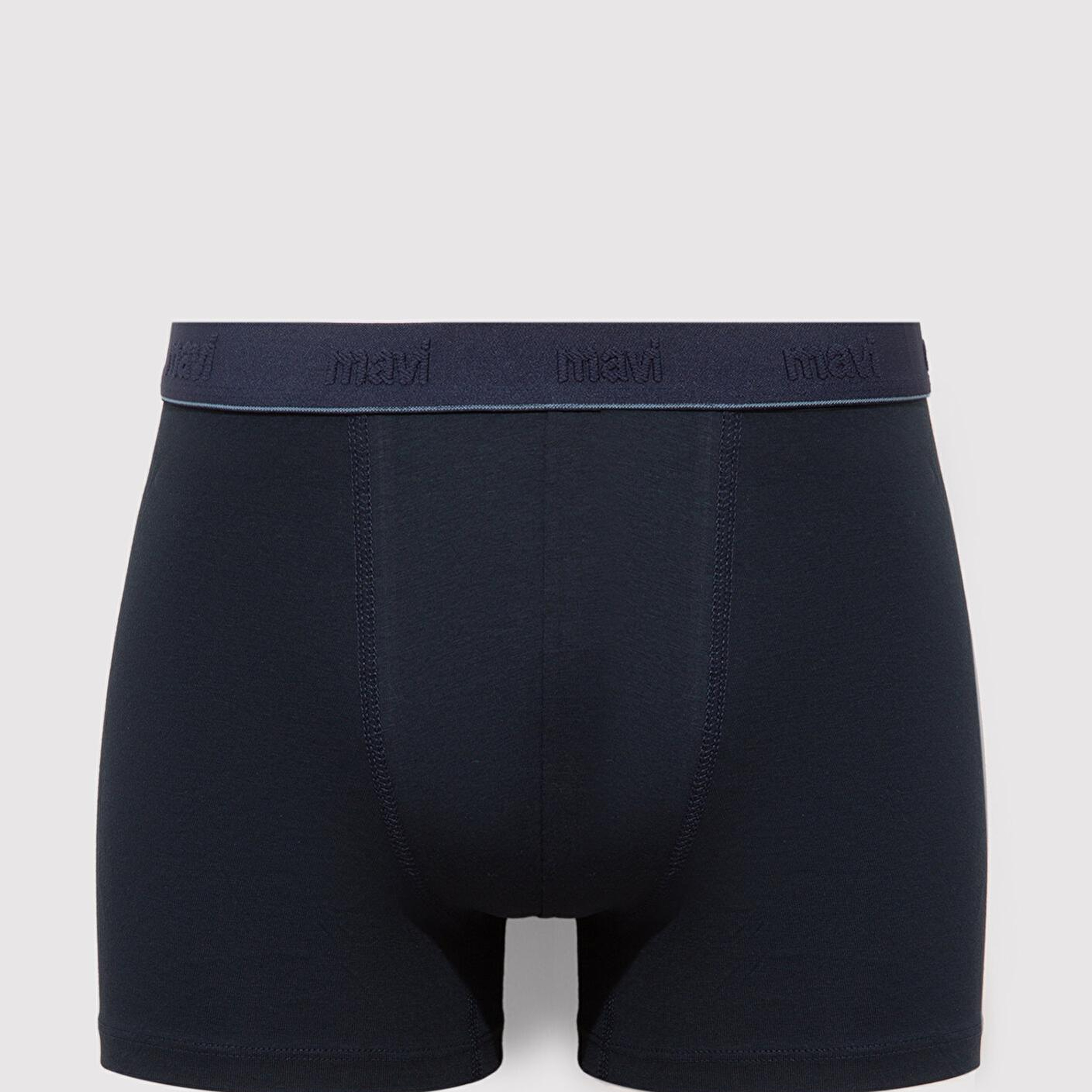 Mavi 3lü Baskılı Lacivert Boxer 0912226-70500