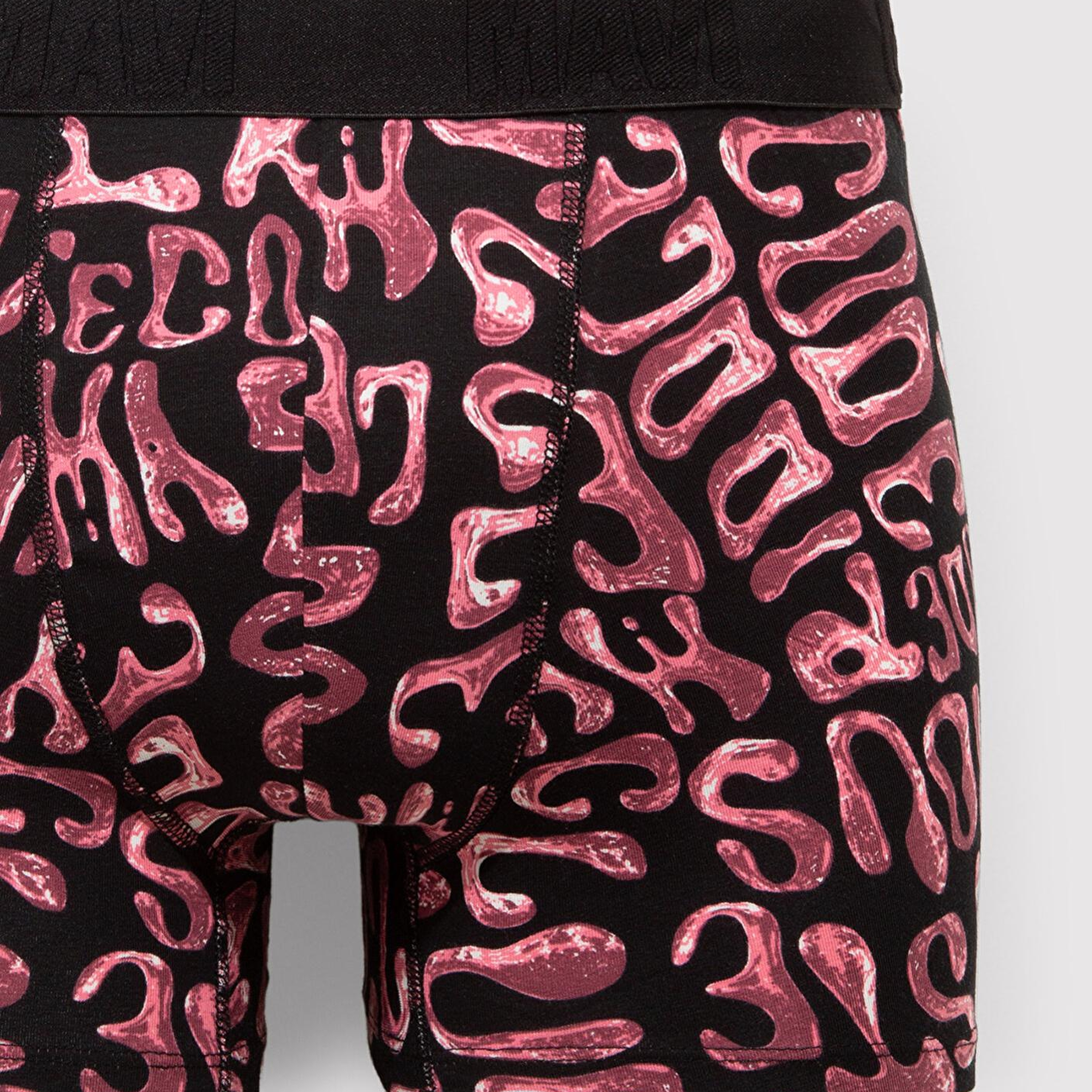 Mavi Baskılı Kırmızı Boxer 0912240-70398