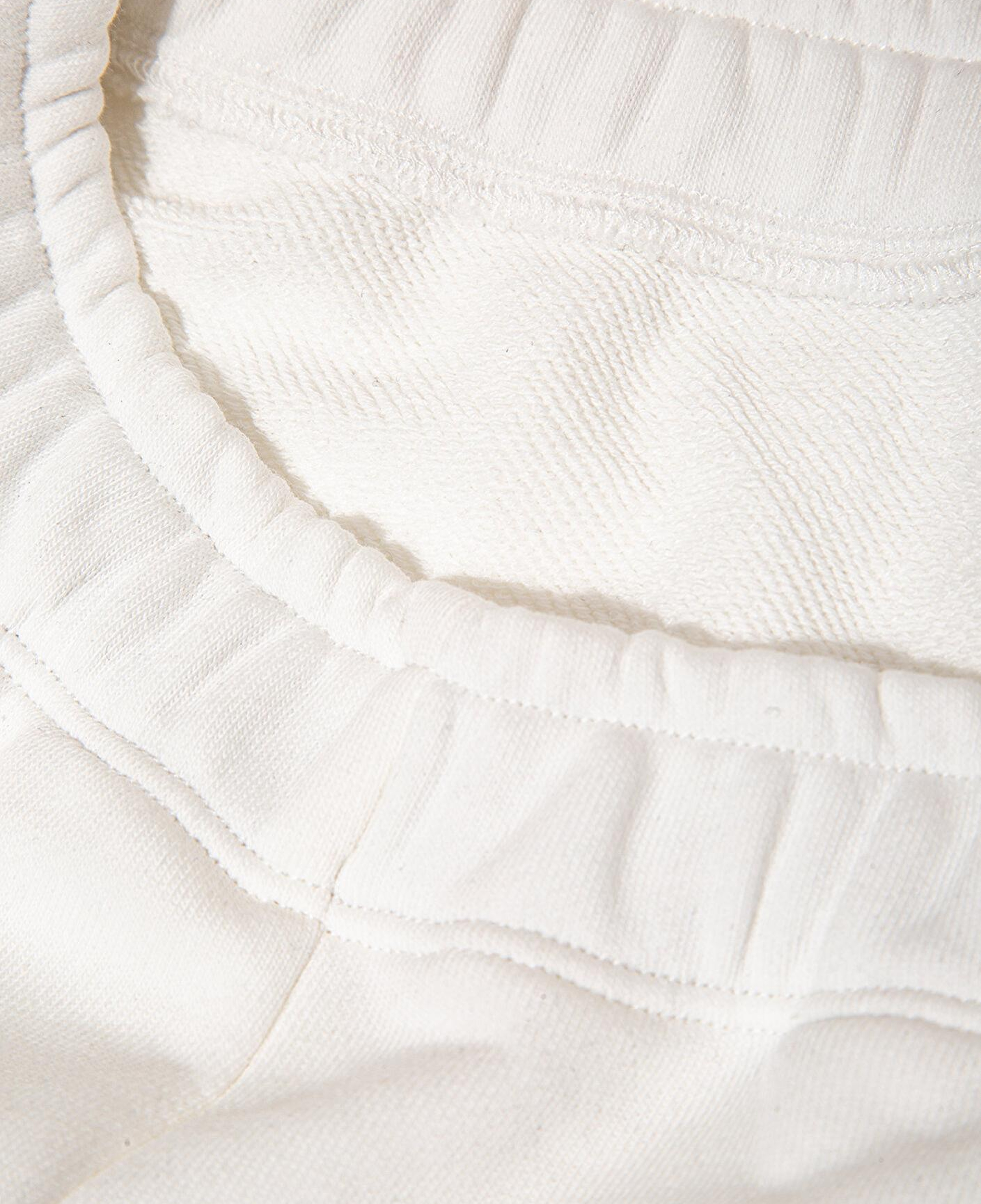 Mavi Kalp Baskılı Ekru Eşofman Altı 7010044-70057