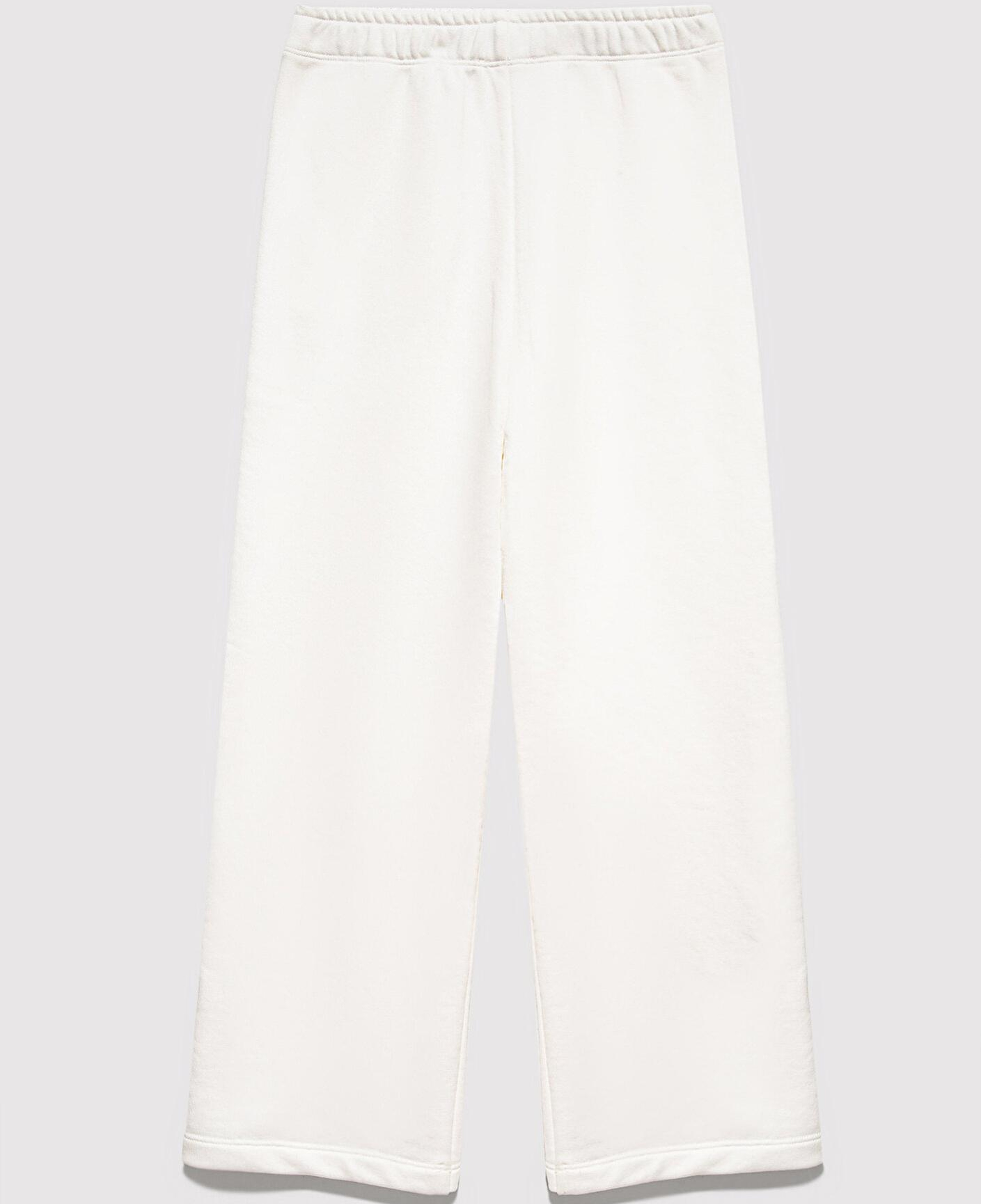 Mavi Kalp Baskılı Ekru Eşofman Altı 7010044-70057