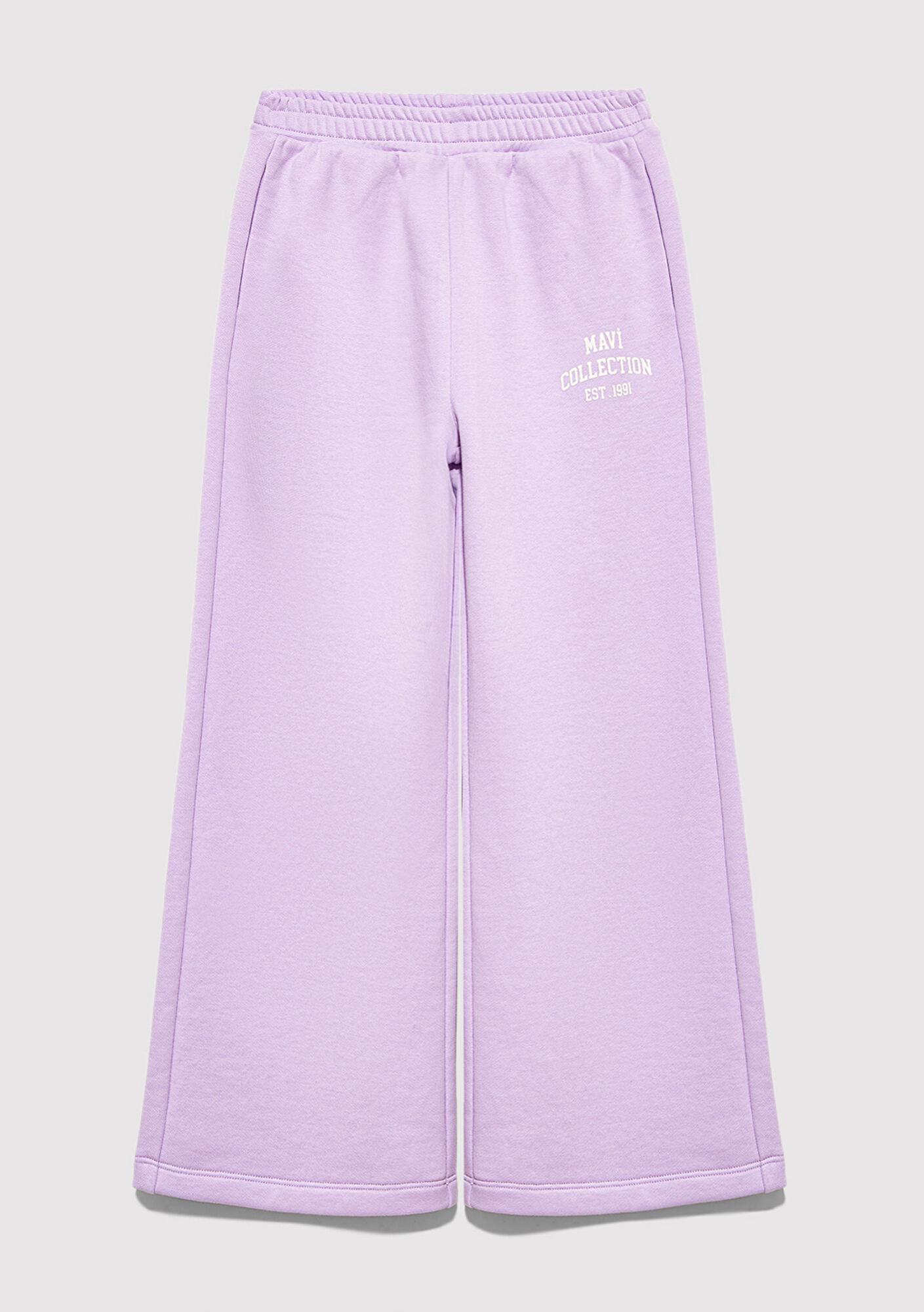 Mavi Mavi Collection Baskılı Mor Eşofman Altı 7010047-70519