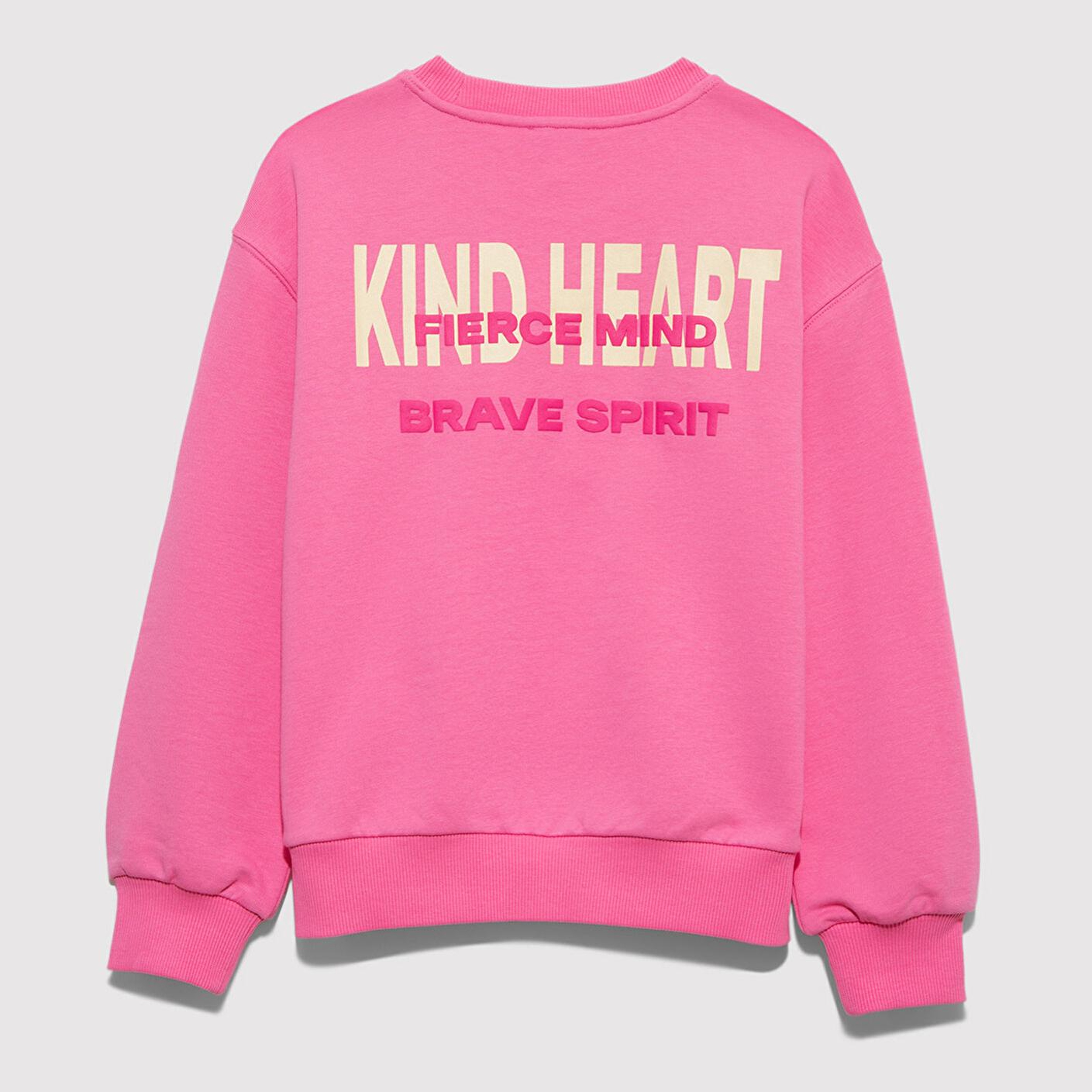 Mavi Baskılı Pembe Sweatshirt 7S10171-91355