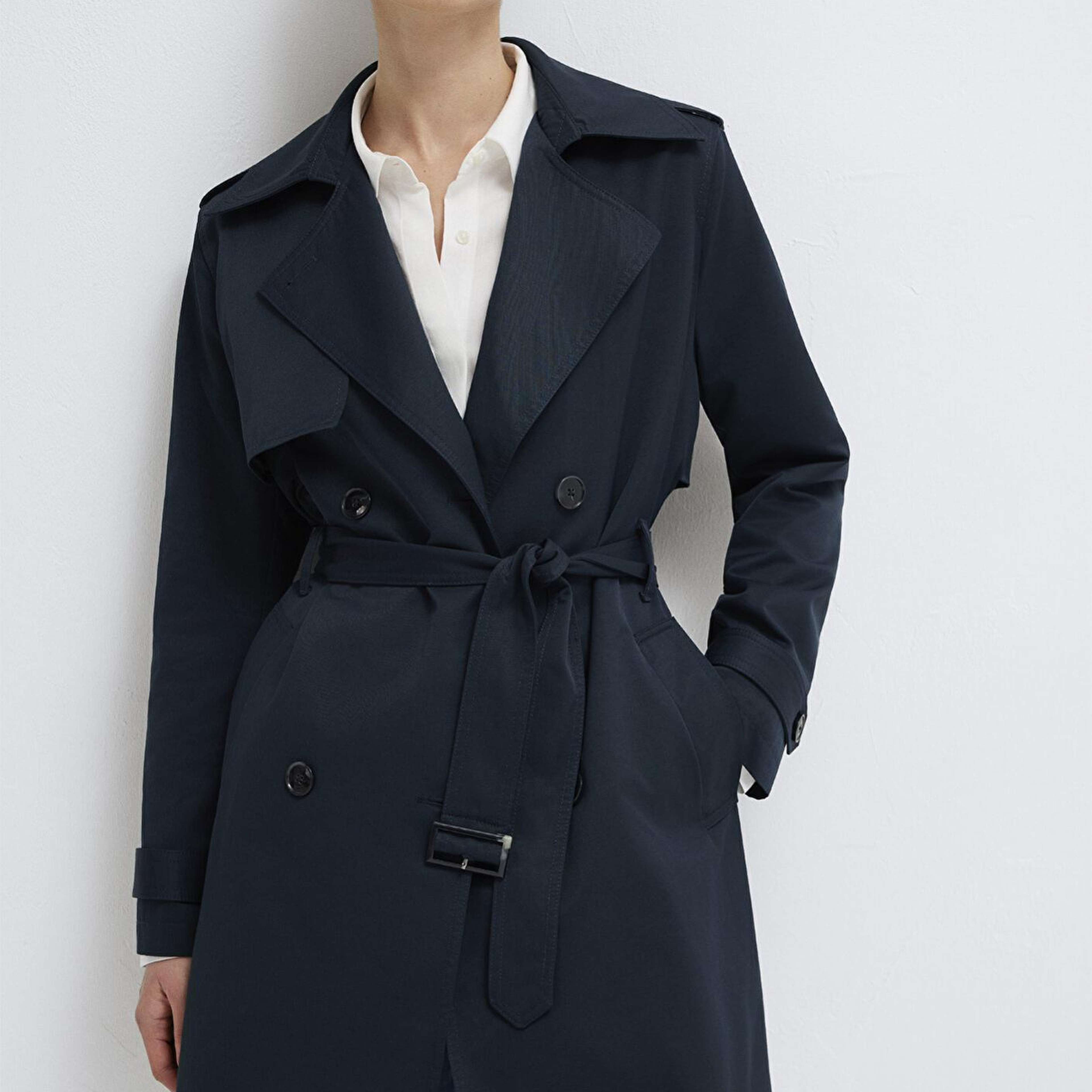 Mavi Lacivert Trençkot 1110501-90372