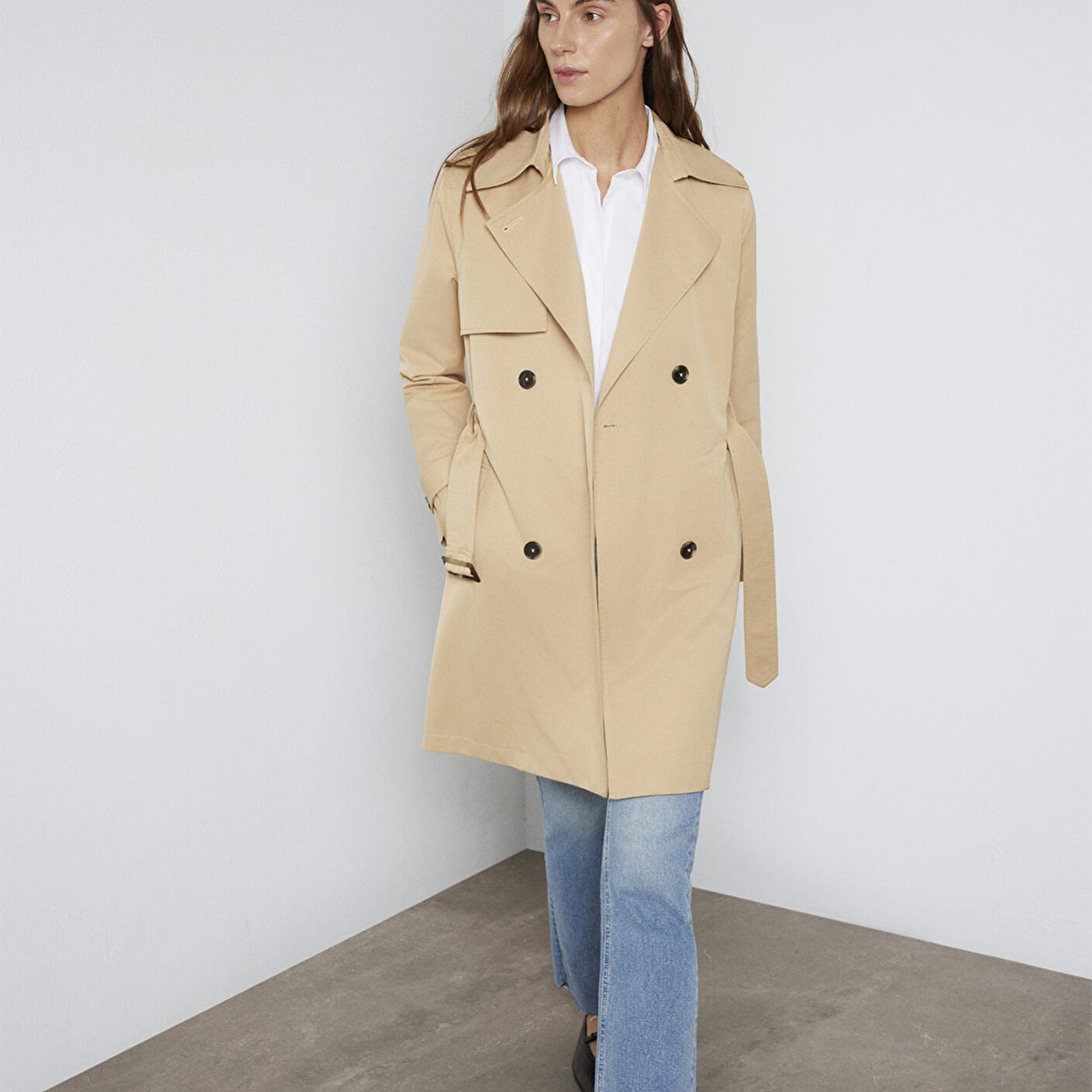 Mavi Bej Trençkot 1110501-82323