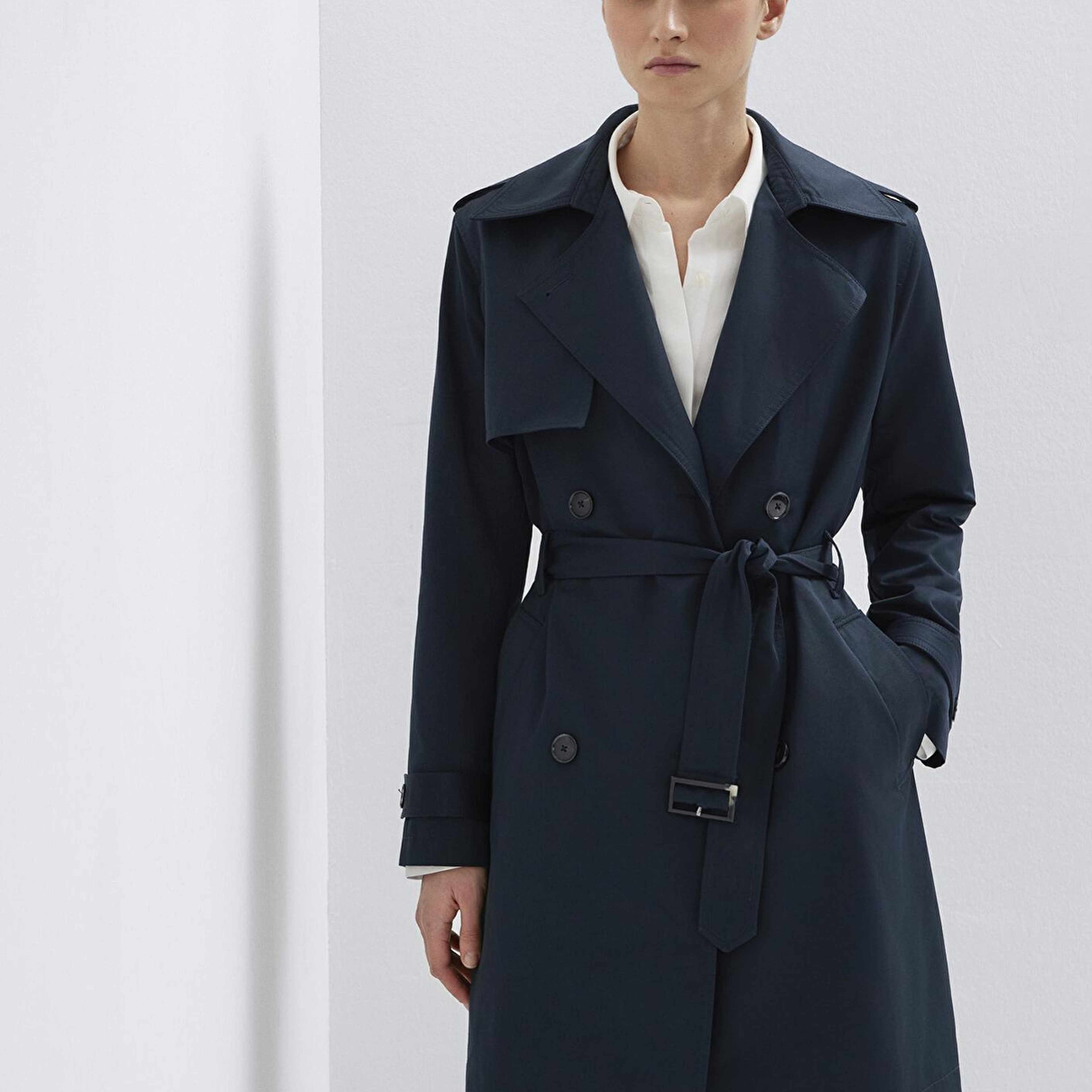 Mavi Lacivert Trençkot 1110501-90372