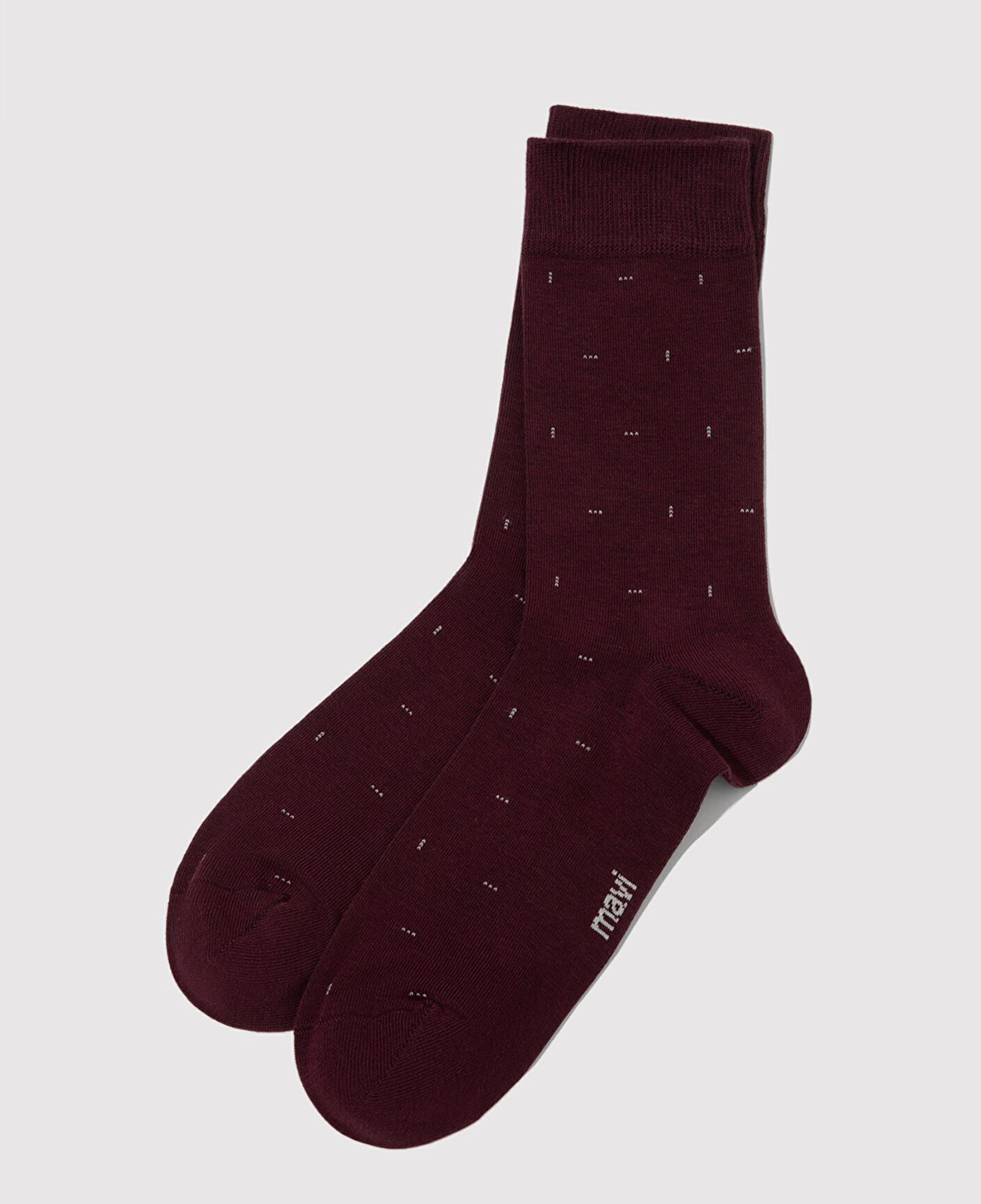 Mavi Bordo Soket Çorap 0911352-24862