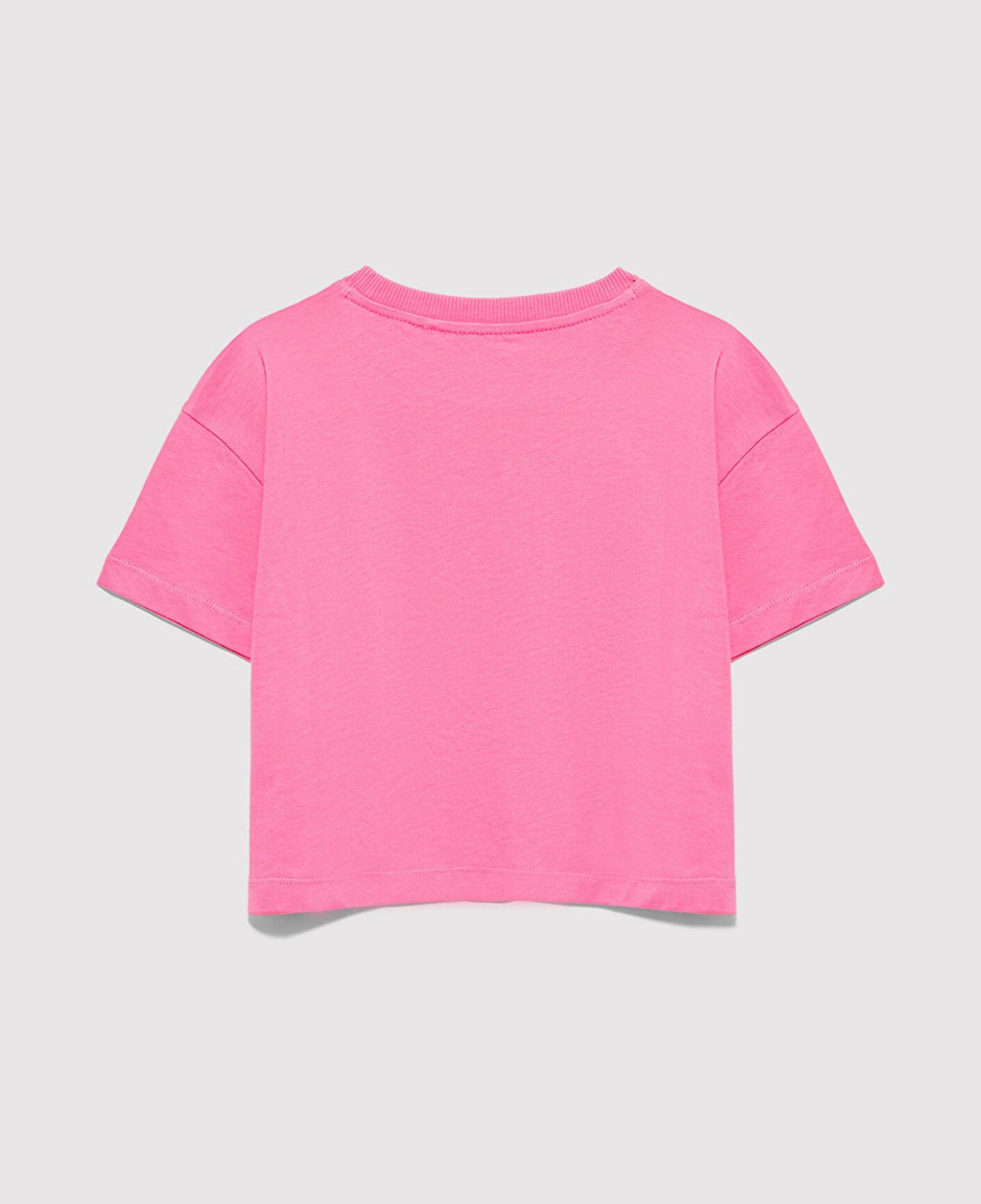 Mavi Mavi Logo Baskılı Pembe Tişört Loose Fit / Bol Rahat Kesim 7610181-91355