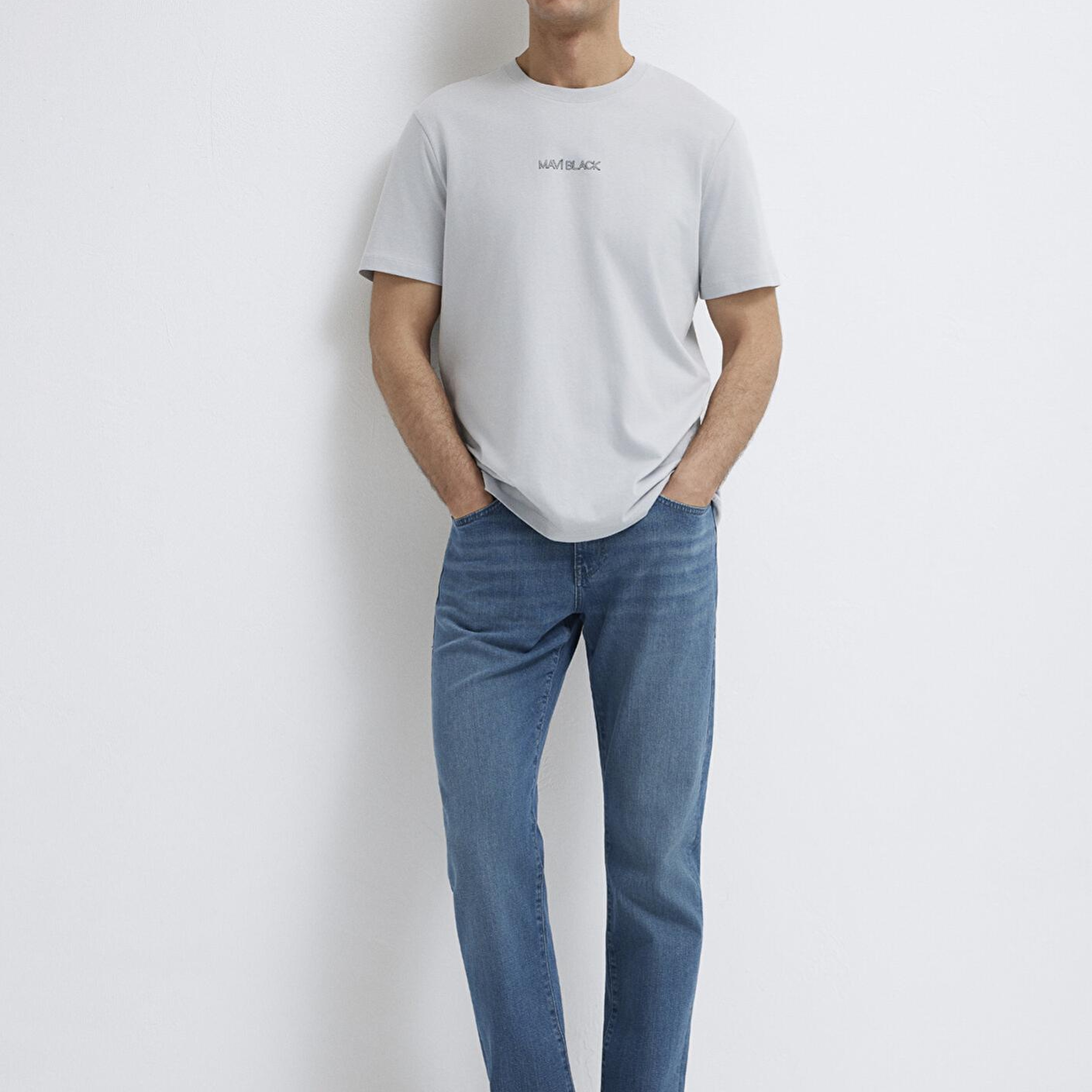 Mavi Mavi Black Mavi Tişört Regular Fit / Normal Kesim 0613135-70802