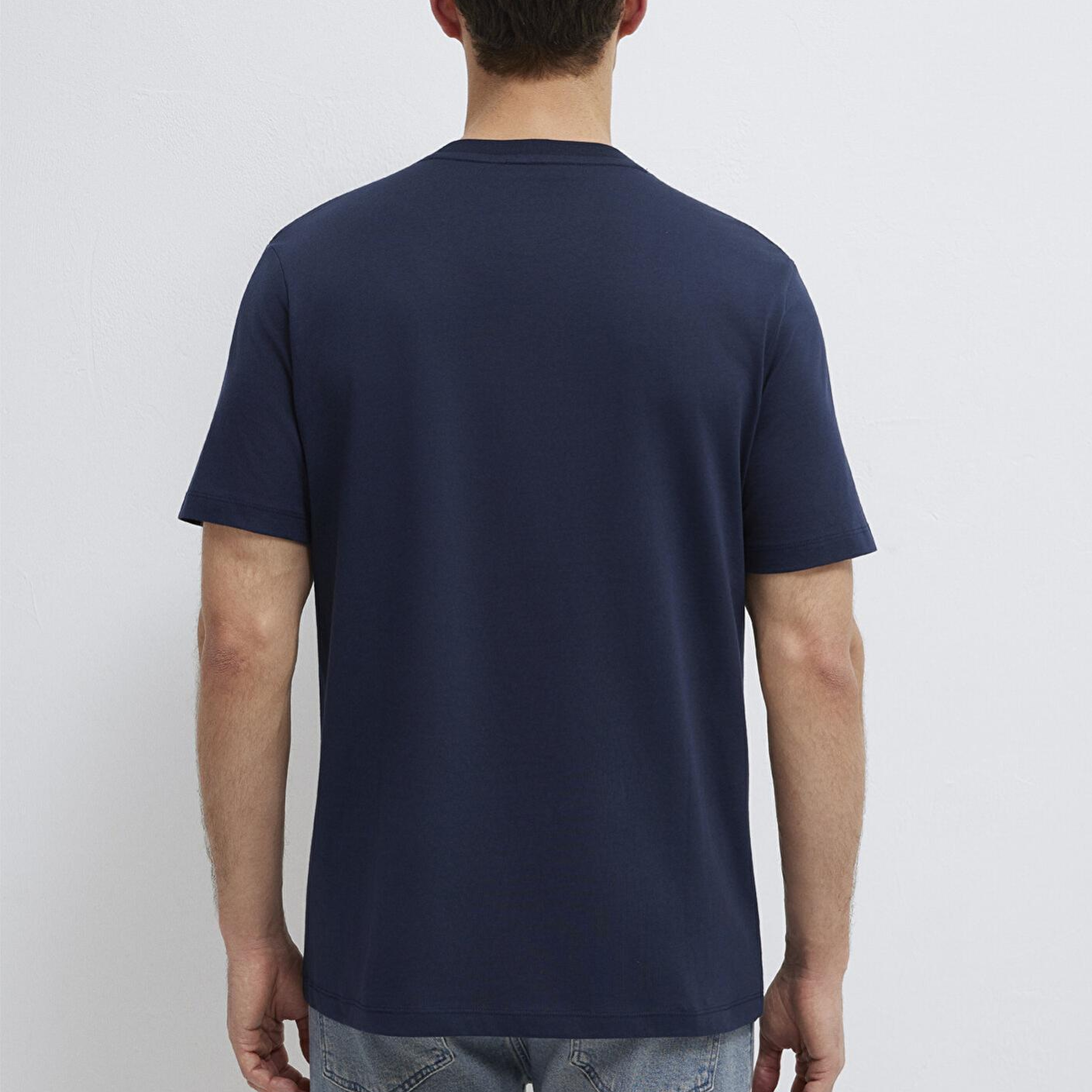 Mavi Mavi Black Lacivert Tişört Regular Fit / Normal Kesim 0613135-86623