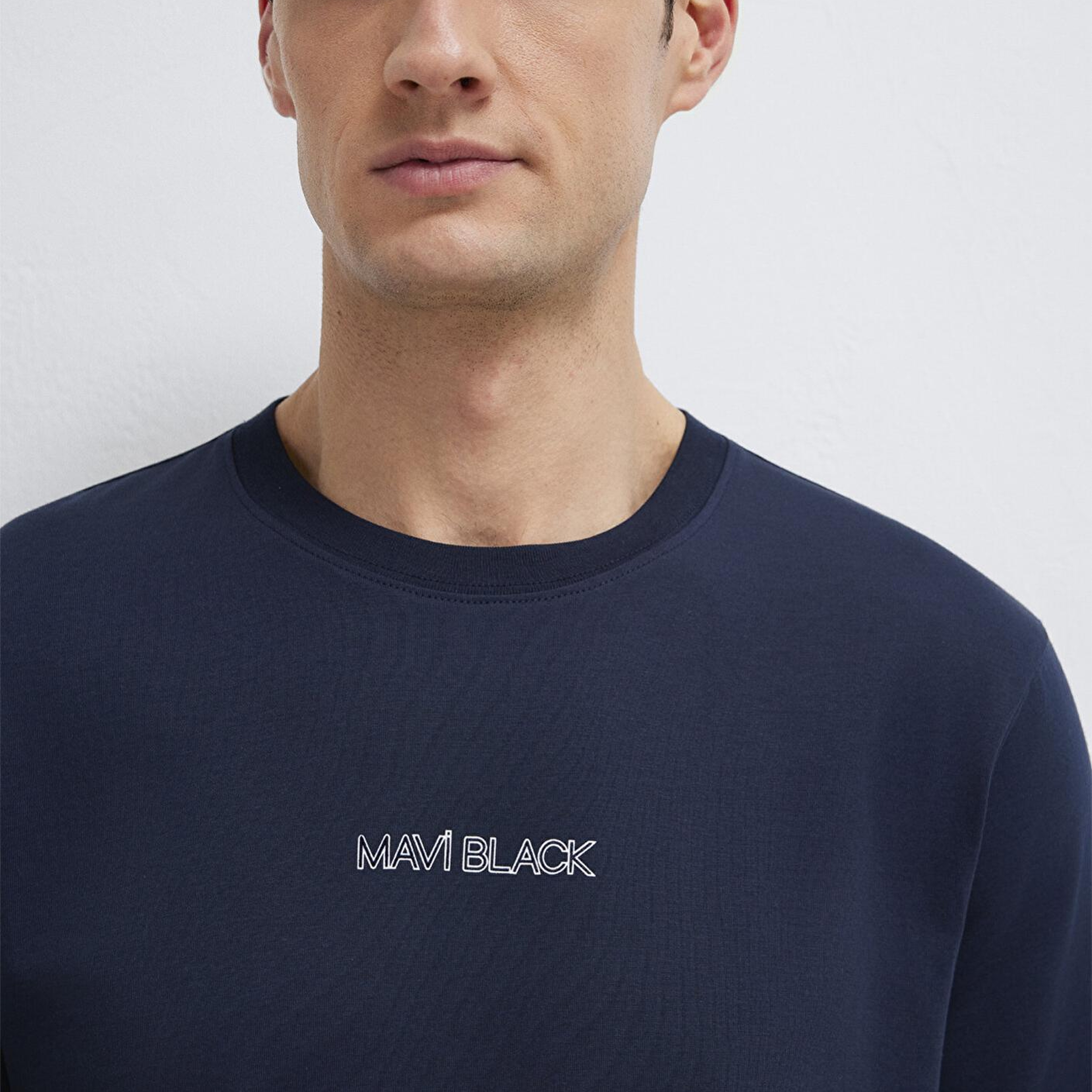 Mavi Mavi Black Lacivert Tişört Regular Fit / Normal Kesim 0613135-86623