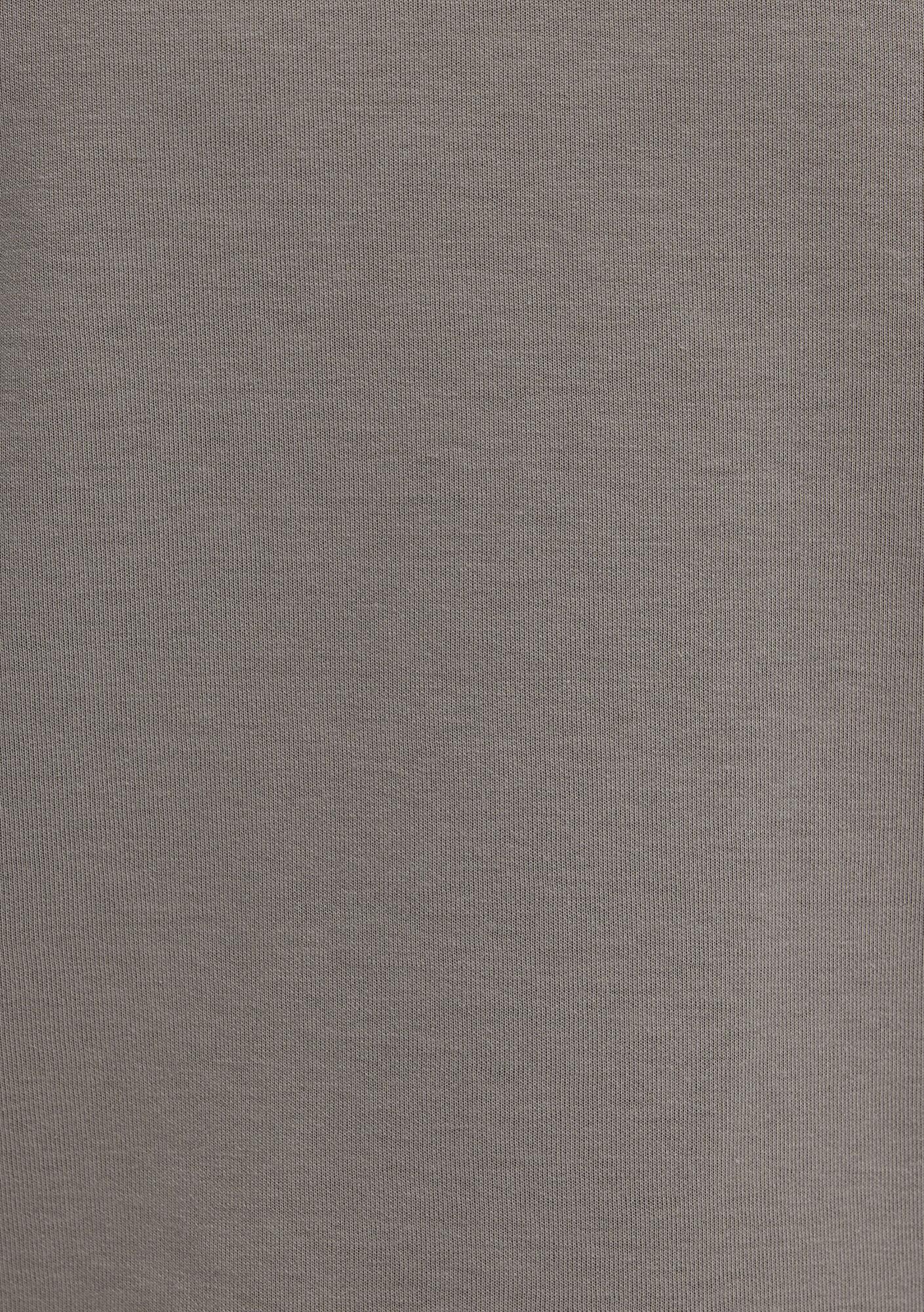 Mavi Bisiklet Yaka Kahverengi Tişört Loose Fit / Bol Rahat Kesim 0611614-87875